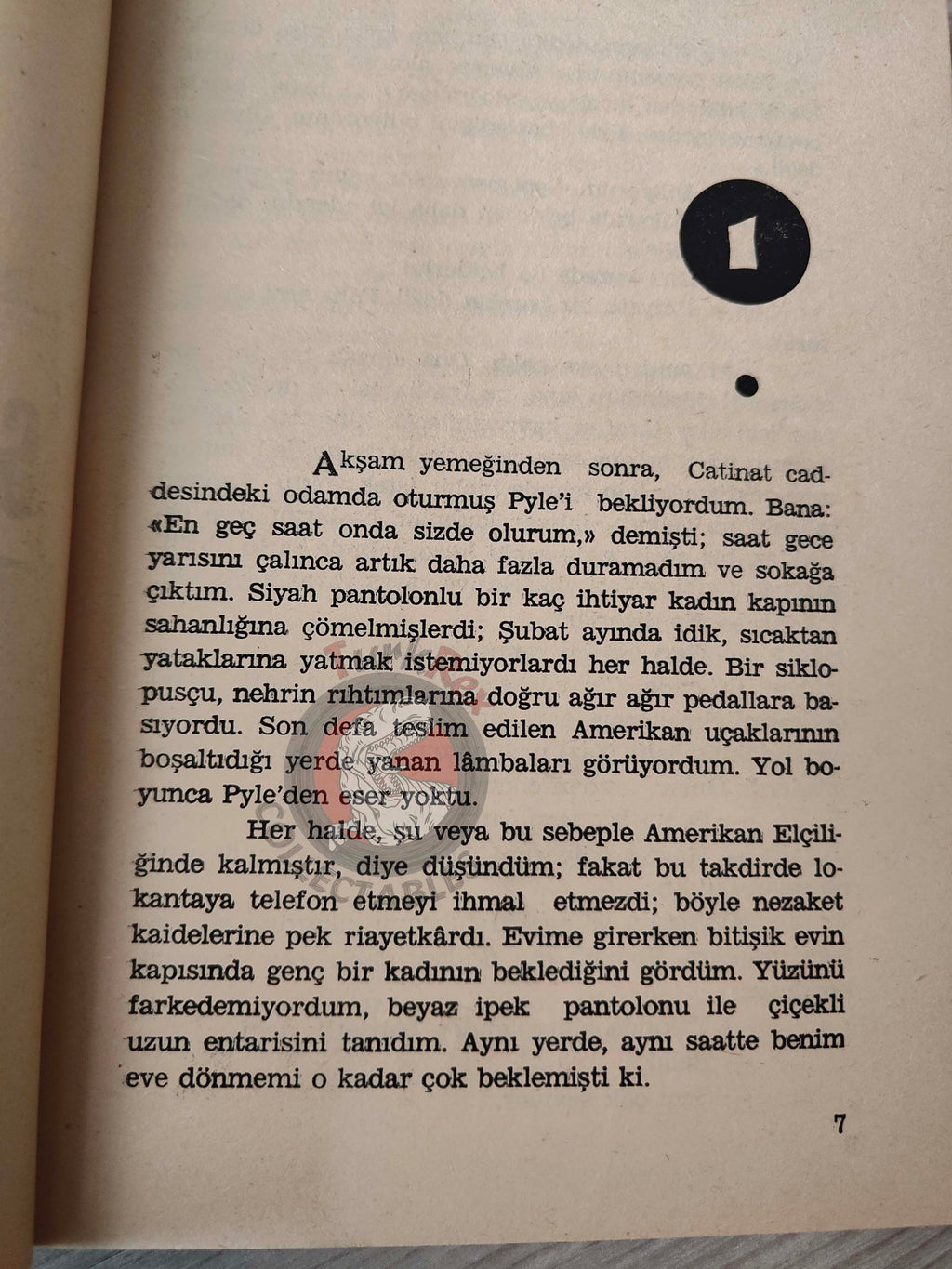 Graham Greene – The Quiet American 1965 1st Turkish Book Turkey