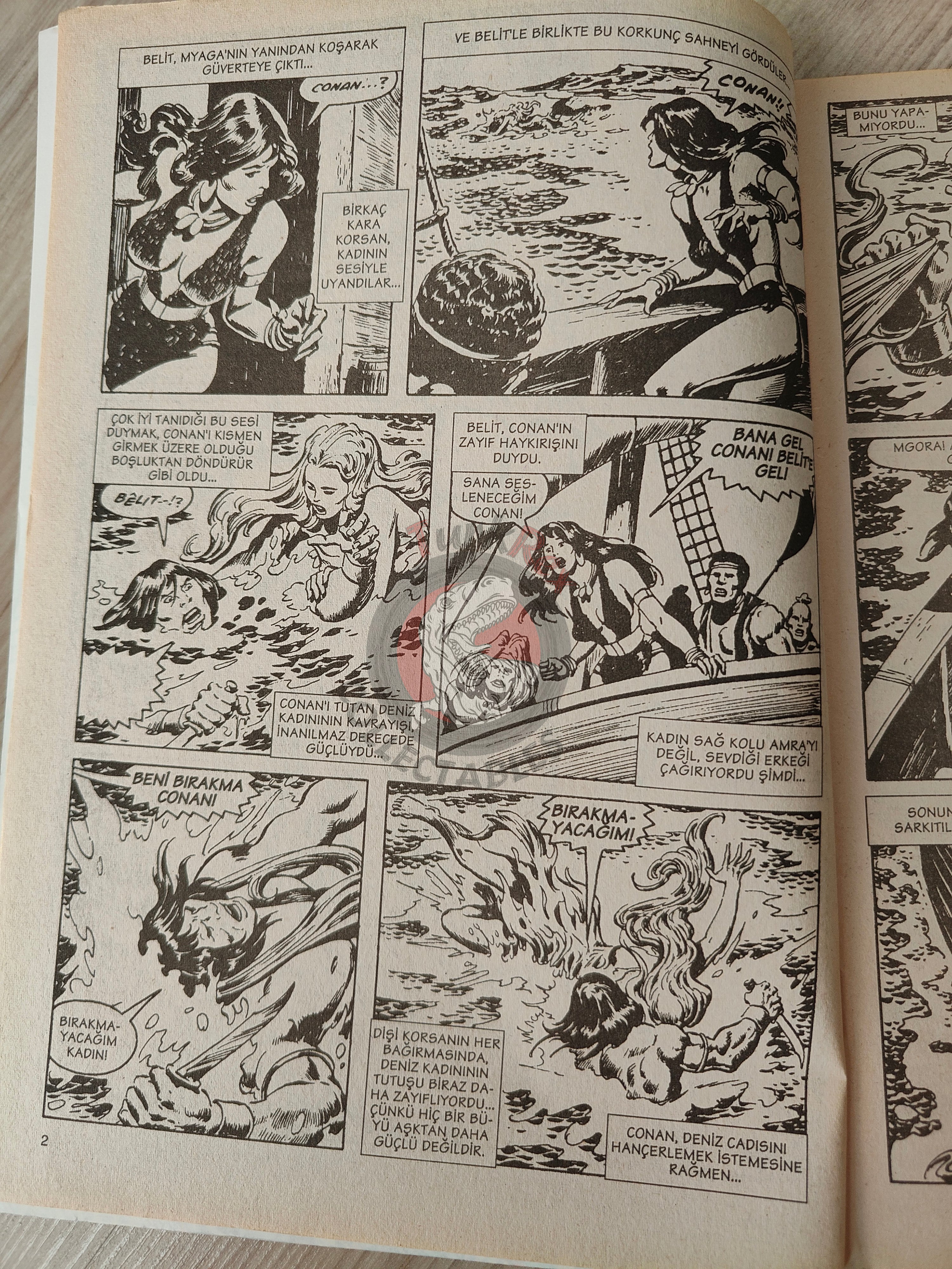 Conan The Barbarian #12 2001 Turkish Comic Turkey #99 #100 Kull Of Atlantis #1