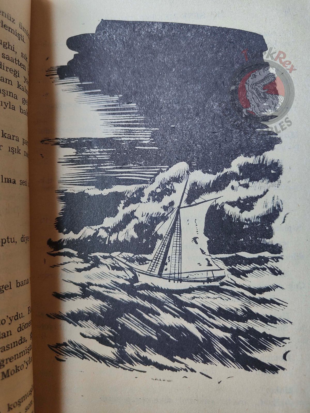 Jules Verne –  Two Years Vacation 1965 Turkish Book Turkey Illustrated