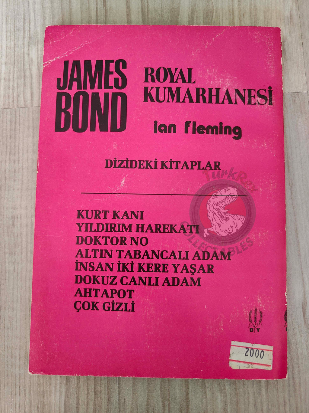 James Bond - Casino Royale 1984 Turkish Book Turkey Ian Fleming