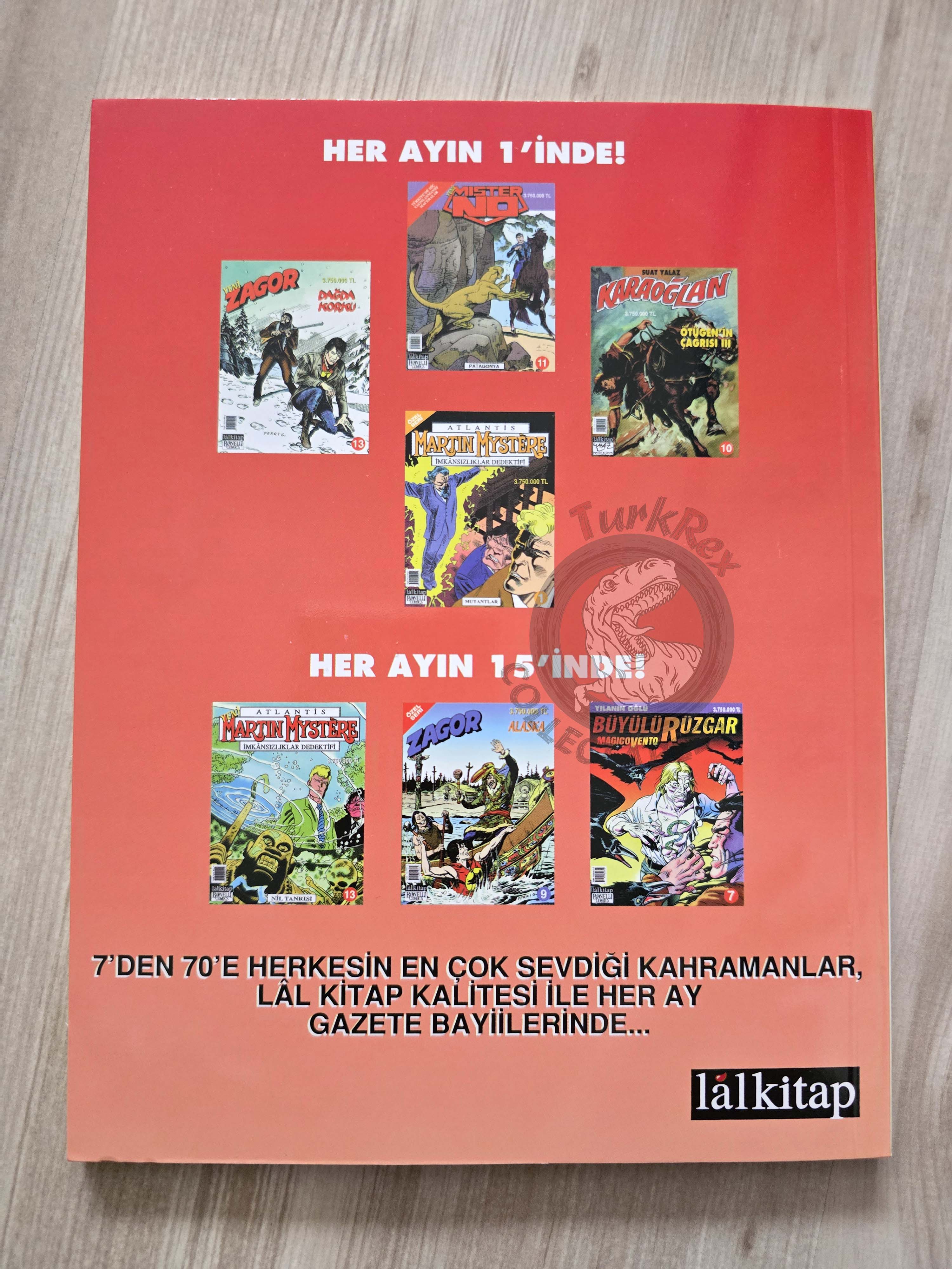 Magico Vento #7 Il figlio del serpente 2003 Turkish Comic Turkey Bonelli