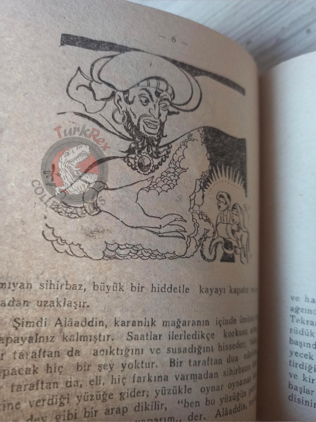 Aladdin and the Magic Lamp 1963 Turkish Book Turkey 1001 Nights Illustrated