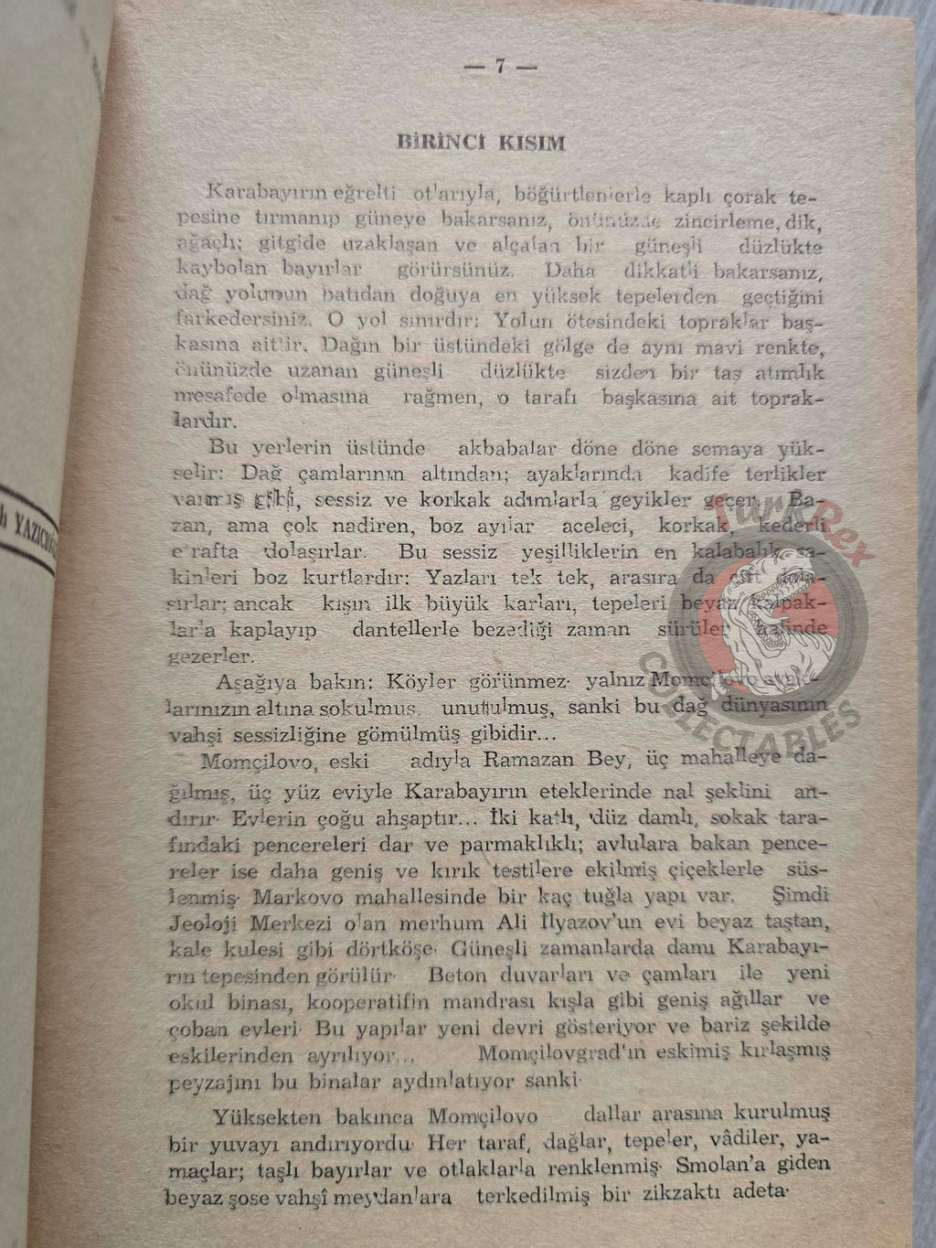 Andrei Gulyashki - Avvakum Zakov  1966 1st Turkish Book Turkey