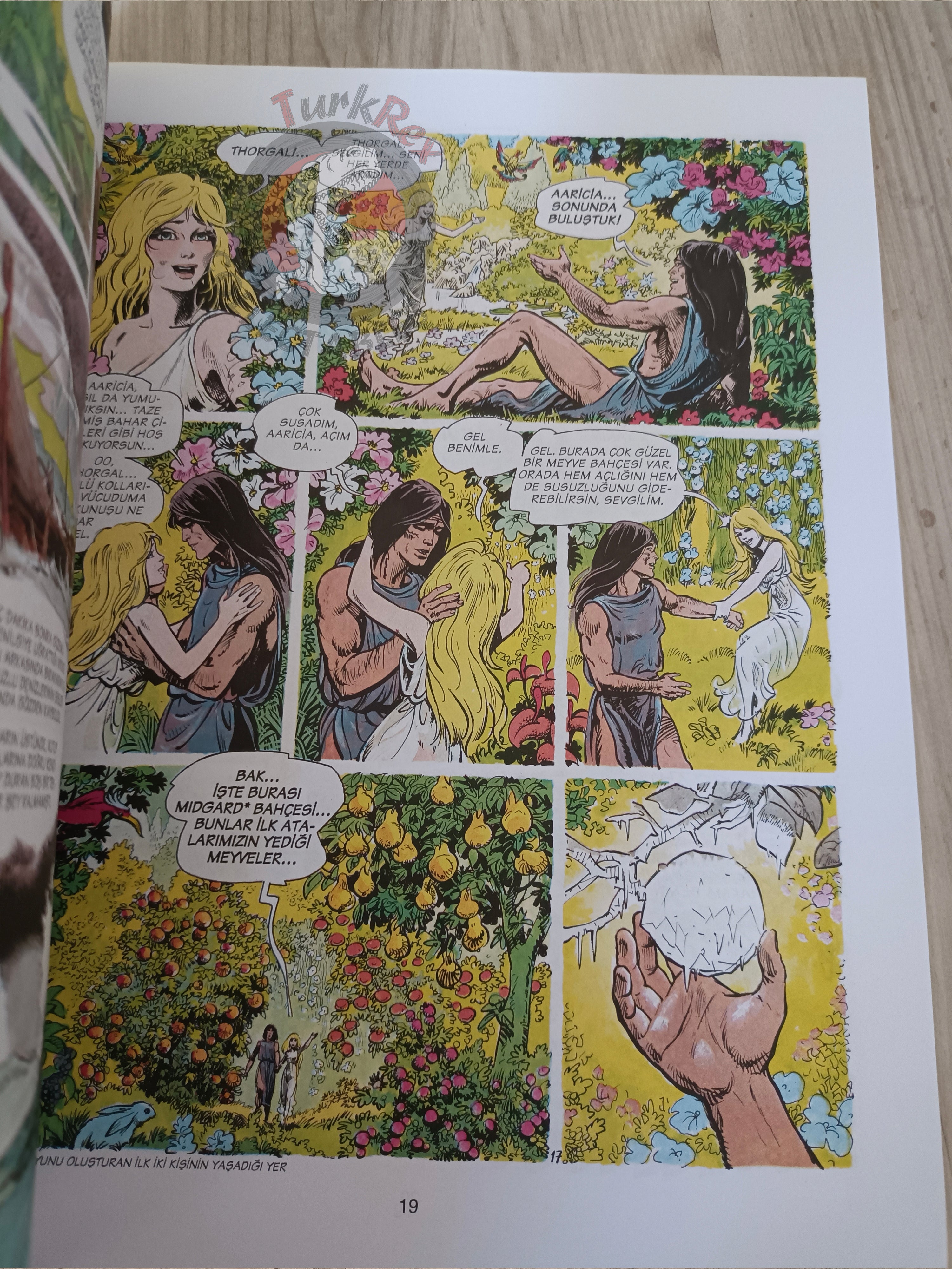 Thorgal #2  L'Île des Mers gelées 2002 Turkish Comic Turkey