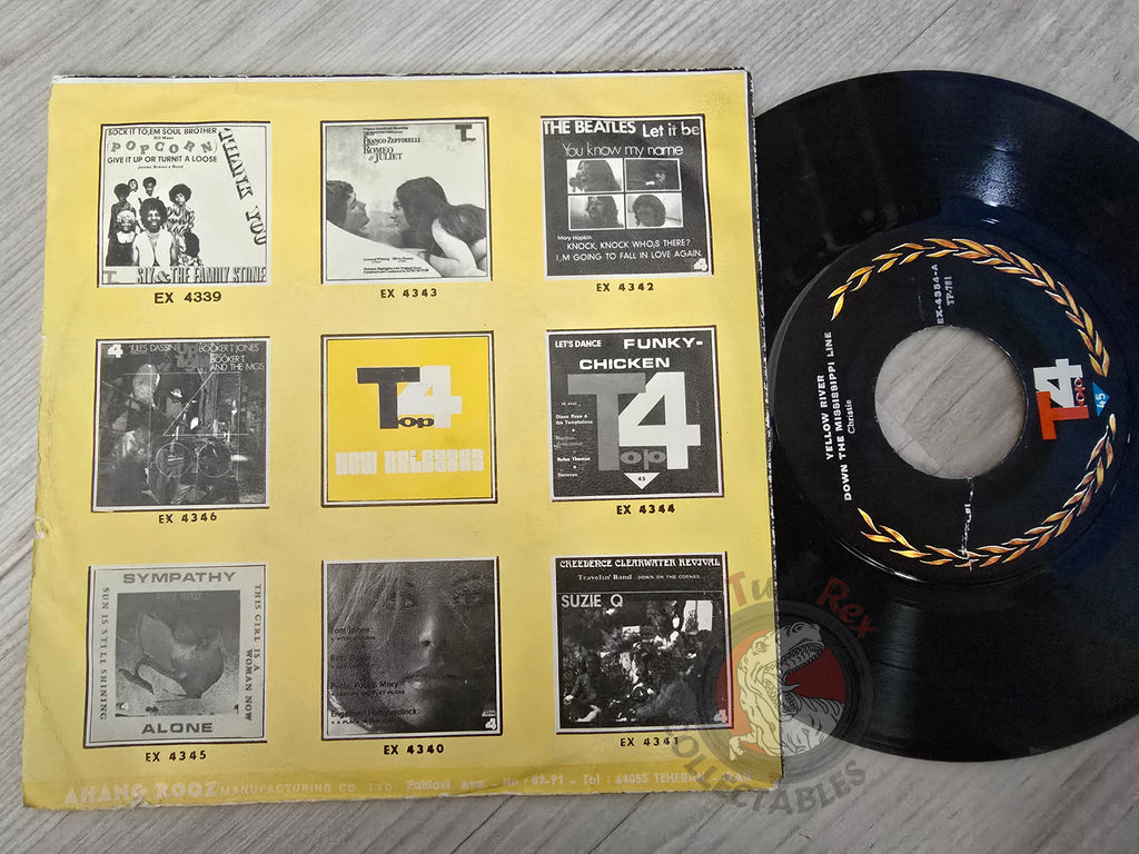 The Shocking Blue / Christie / Steam 7" Iran Pressing Vinyl Iranian Edition