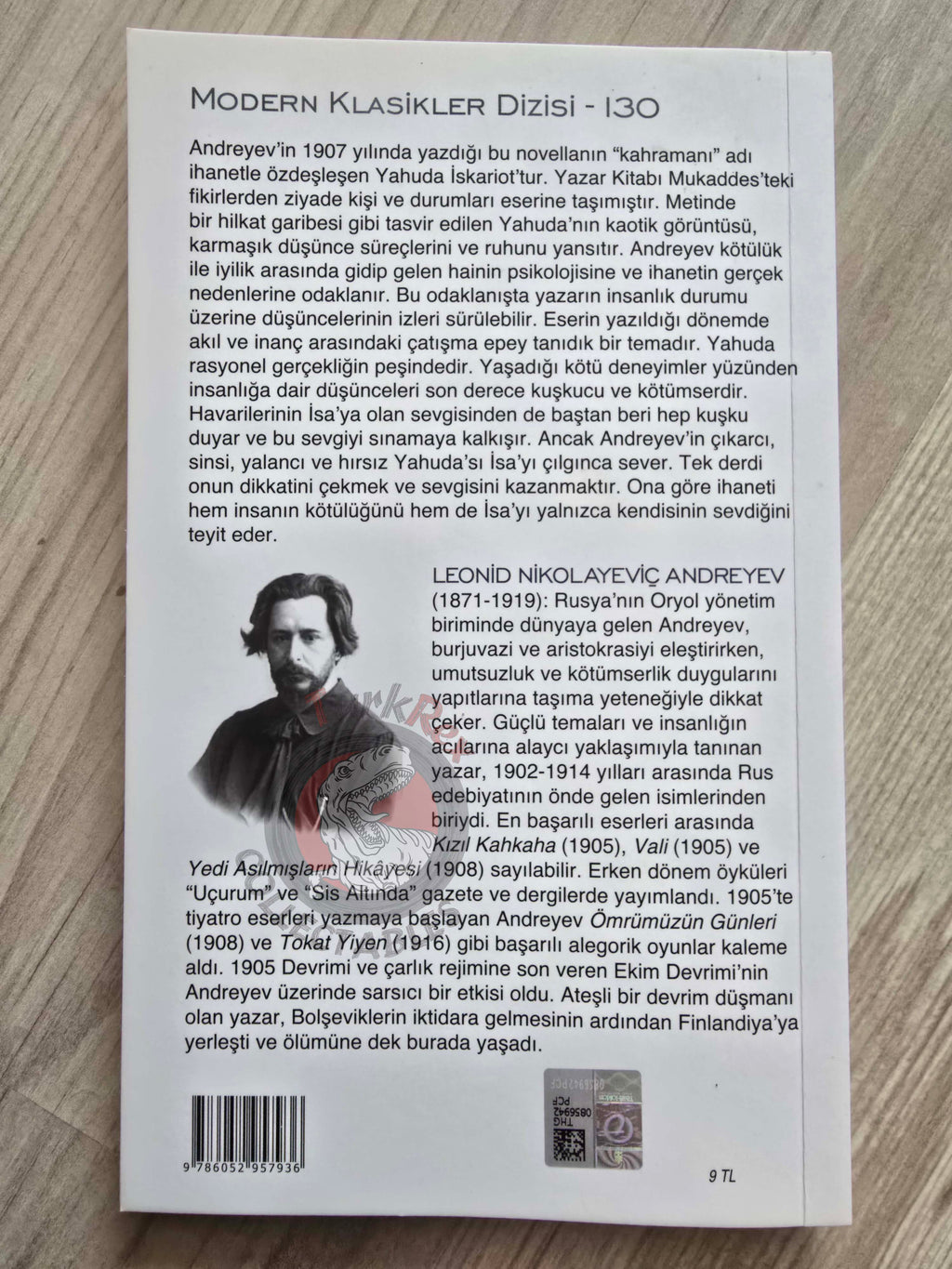 Leonid Andreyev – Judas Iscariot 2019 Turkish Book Turkey