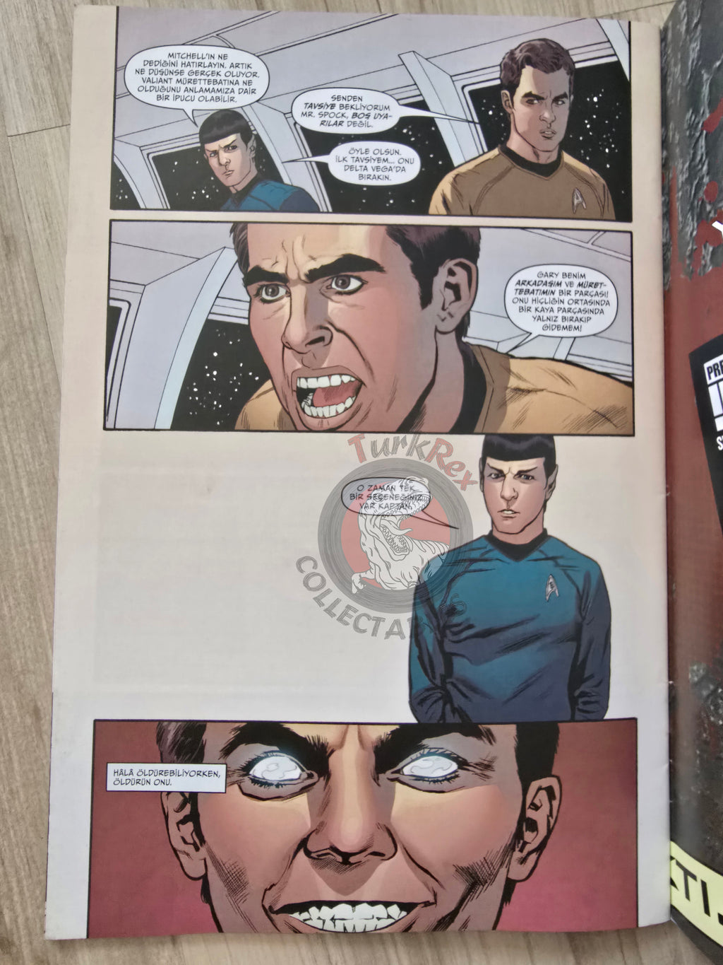 Star Trek #1 2017 Turkish Comic Turkey IDW Publishing B