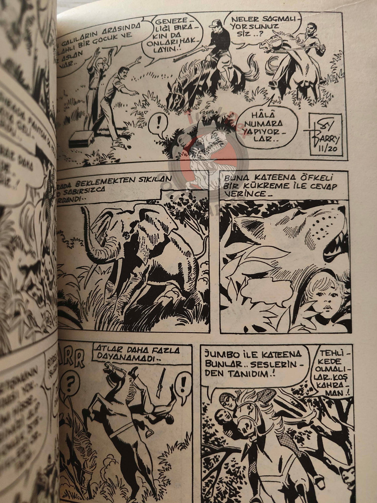 The Phantom #69 Rex King Turkish Edition Comic Turkey