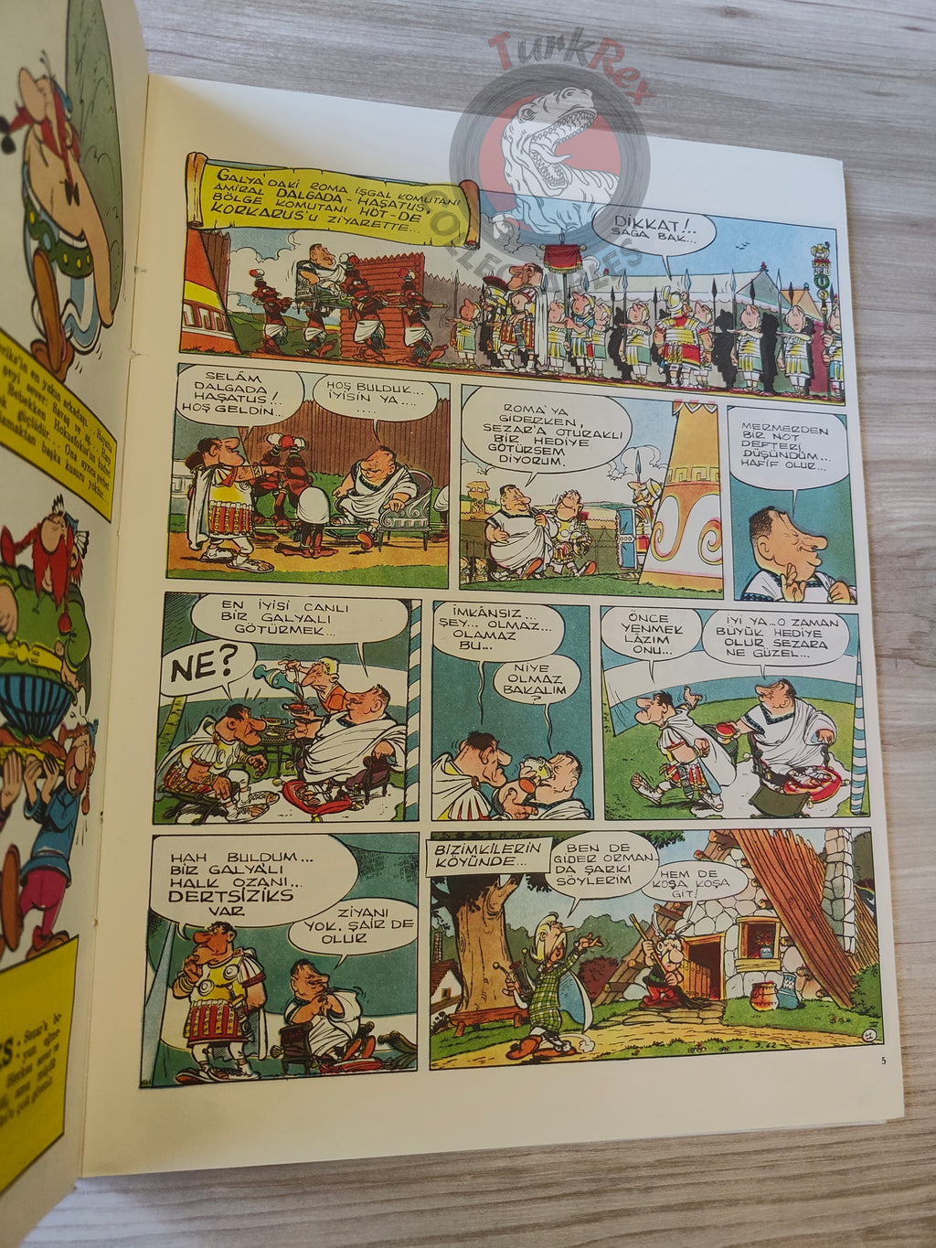 Asterix – Asterix the Gladiator 1973 Turkish Edition Comic Turkey