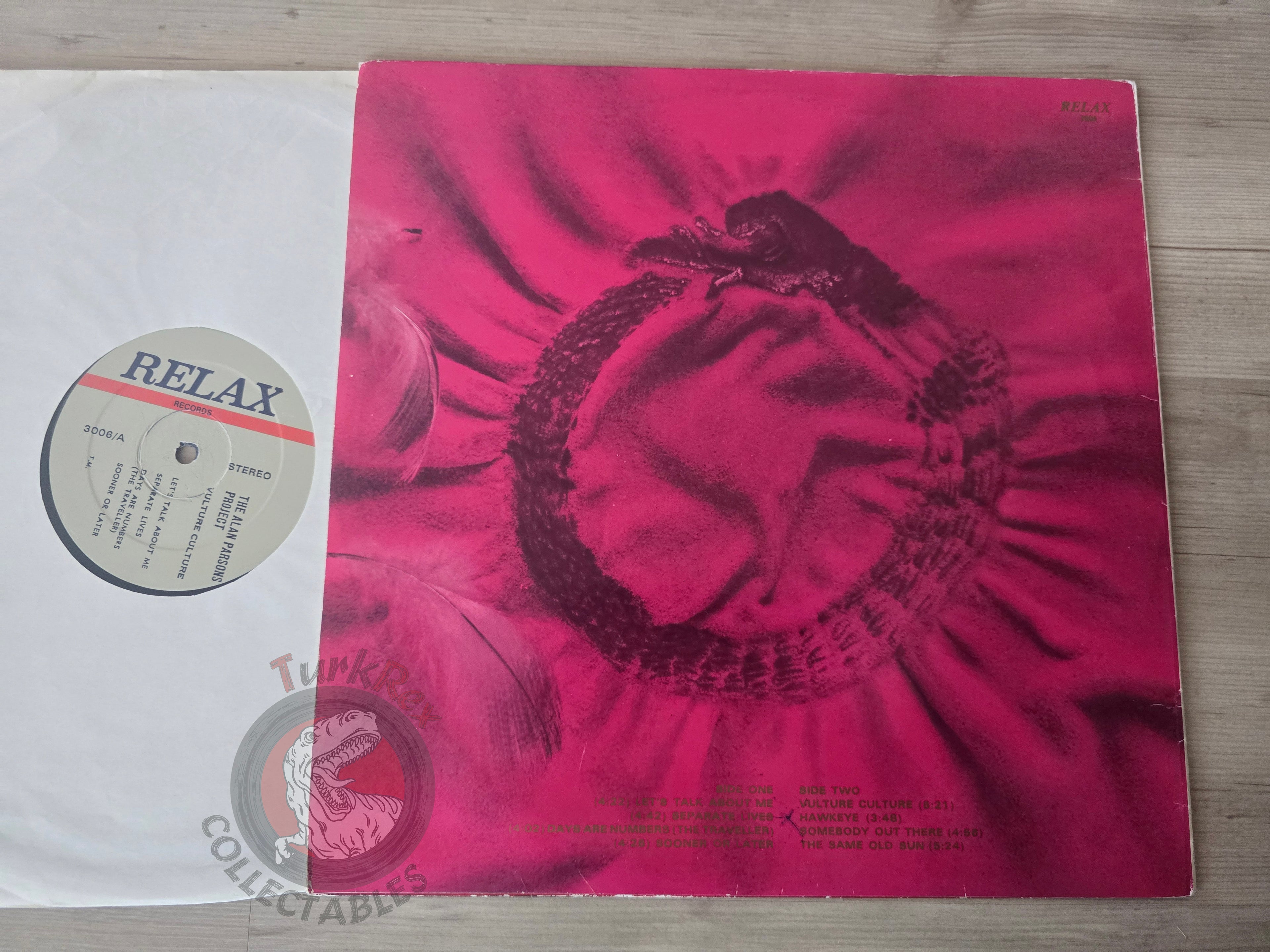 The Alan Parsons Project – Vulture Culture Turkish Pressing Vinyl Turkey Edition