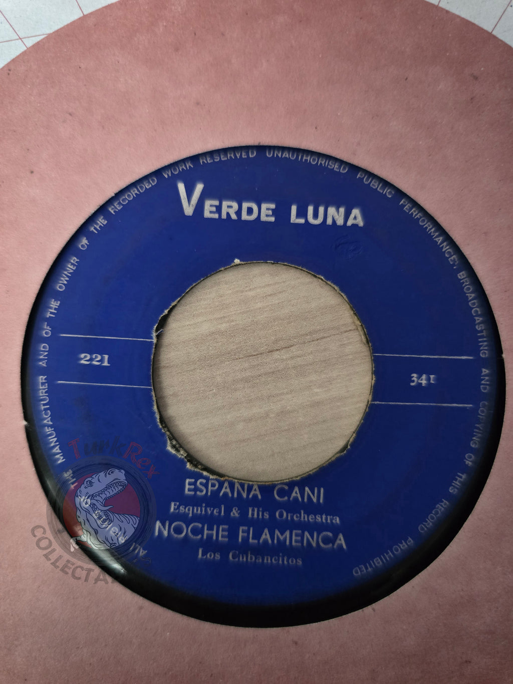 Luis Alberto Del Parana / Los Cubancitos / Esquivel & His Orchestra 7" Iran Pressing Vinyl Iranian Edition