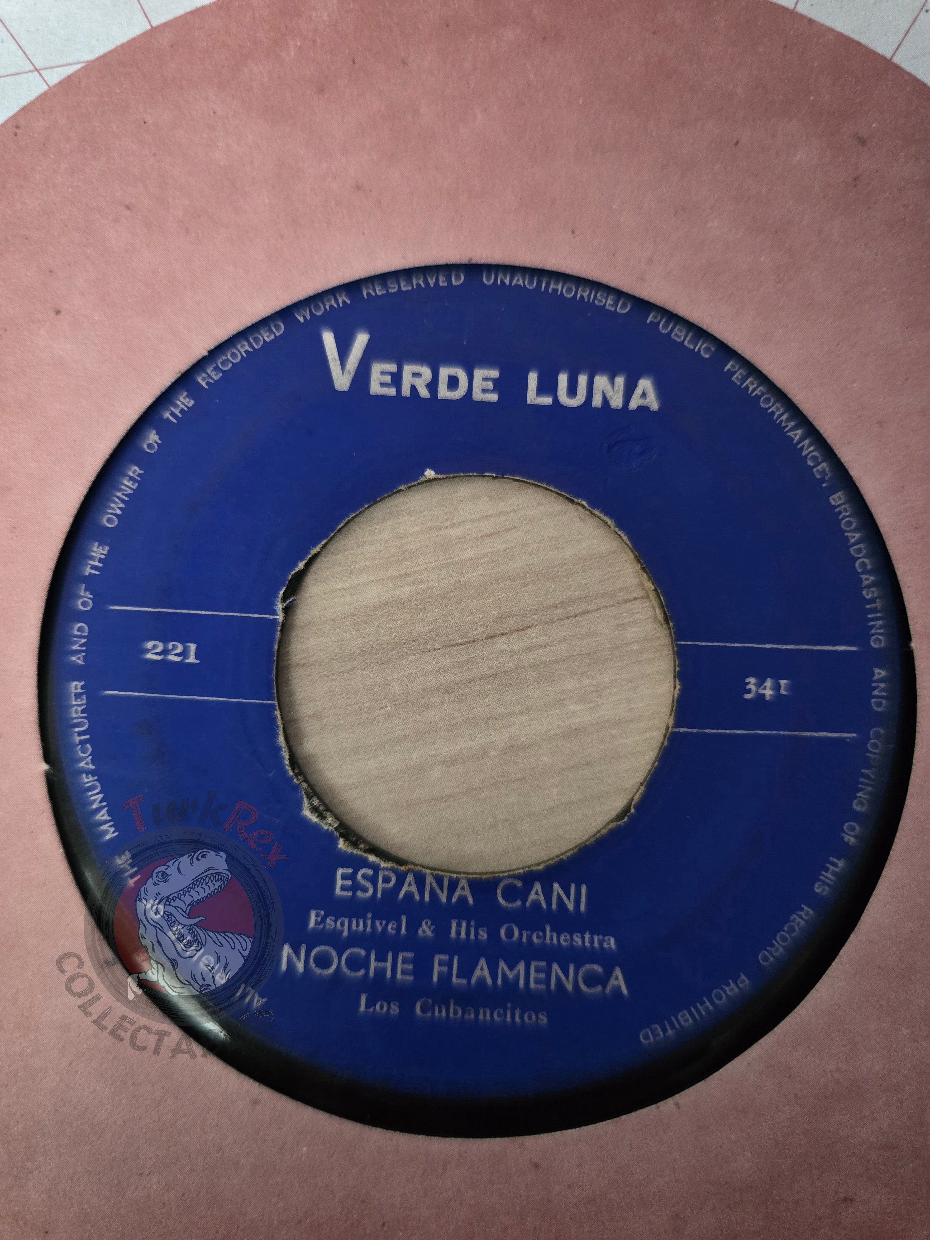 Luis Alberto Del Parana / Los Cubancitos / Esquivel & His Orchestra 7" Iran Pressing Vinyl Iranian Edition