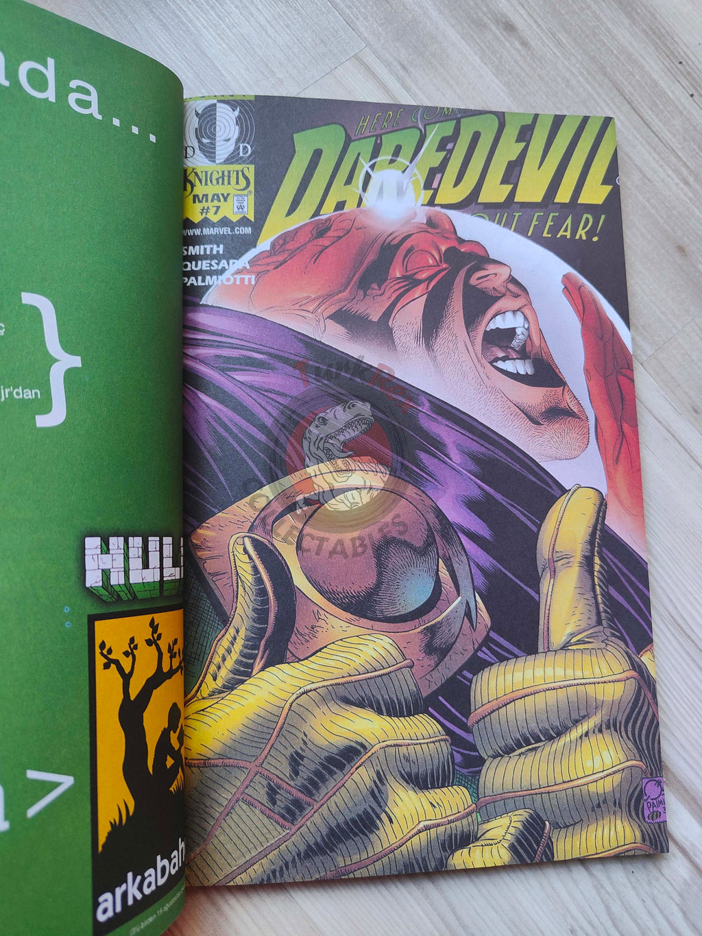 Daredevil Volume #2 Turkish Comic Turkey Marvel Knights #7–12 Spiderman