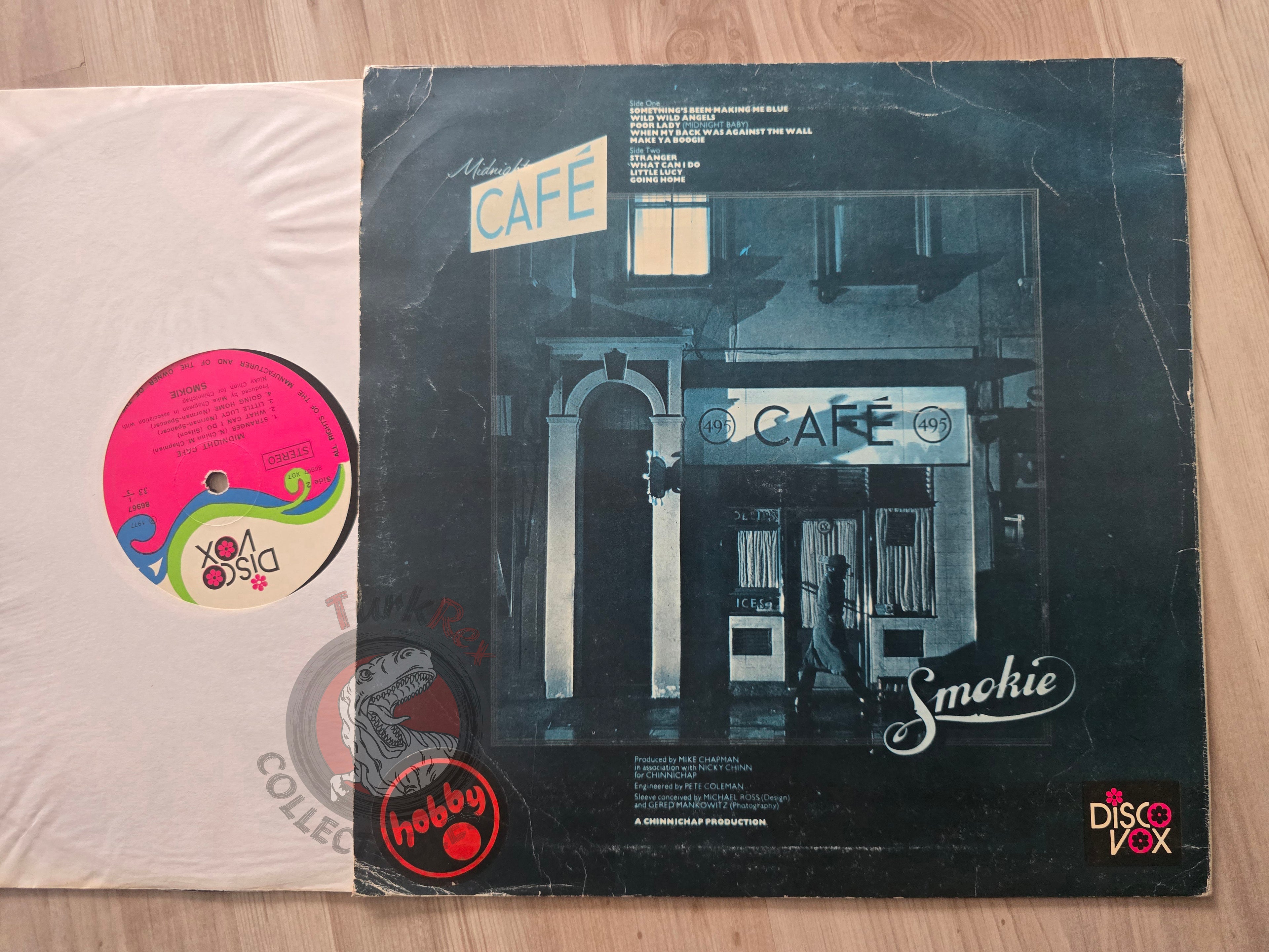 Smokie – Midnight Café Turkish Pressing Vinyl Turkey Edition