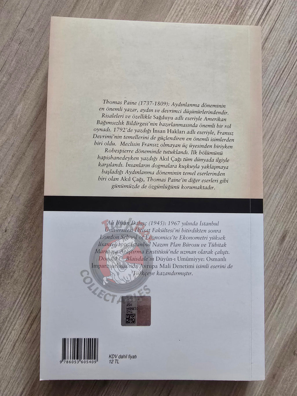 Thomas Paine – The Age of Reason 2018 Turkish Book Turkey