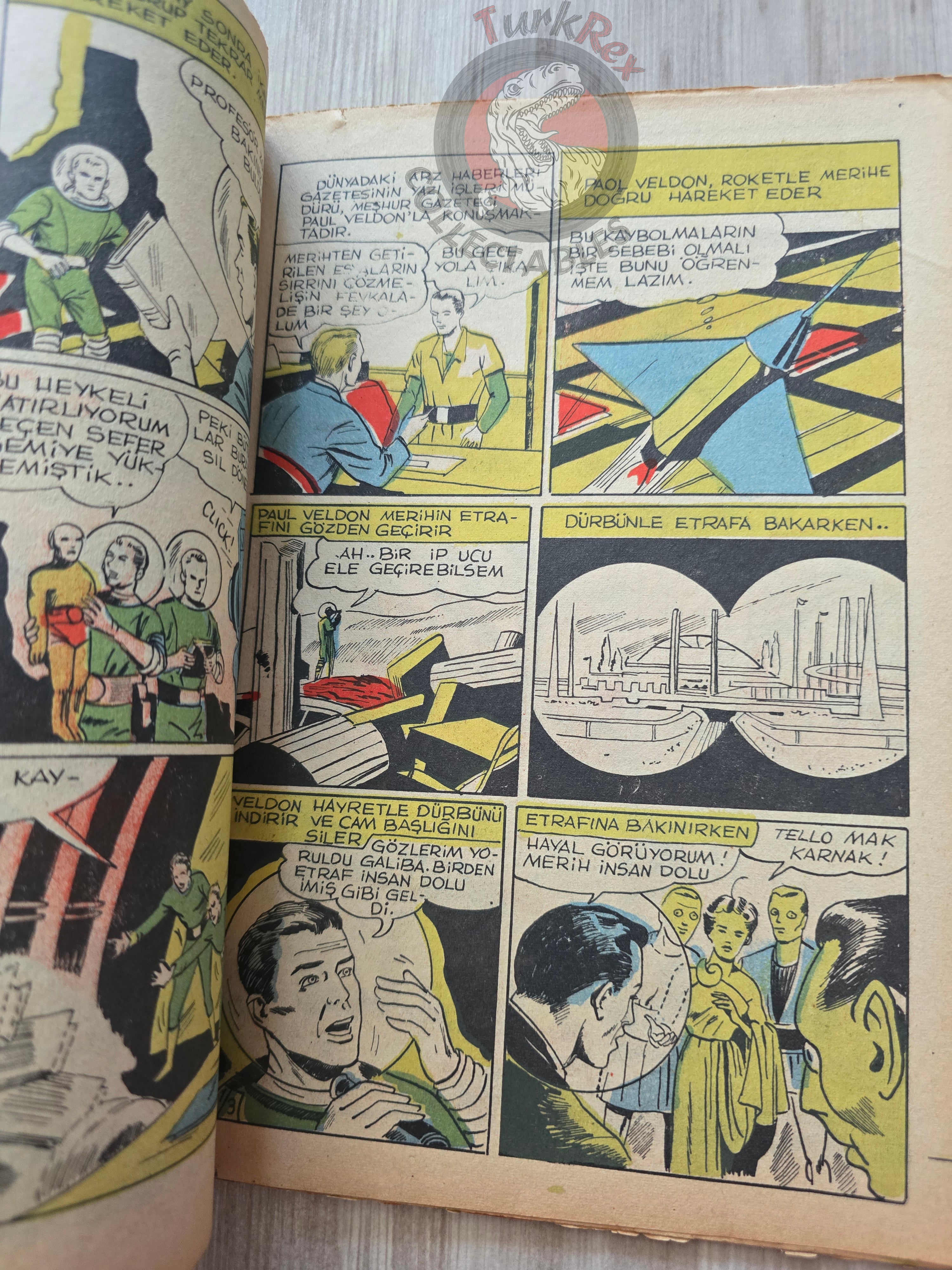 Çocuk Haftası Magazine 1962 Peter Pan Turkish Comic Turkey