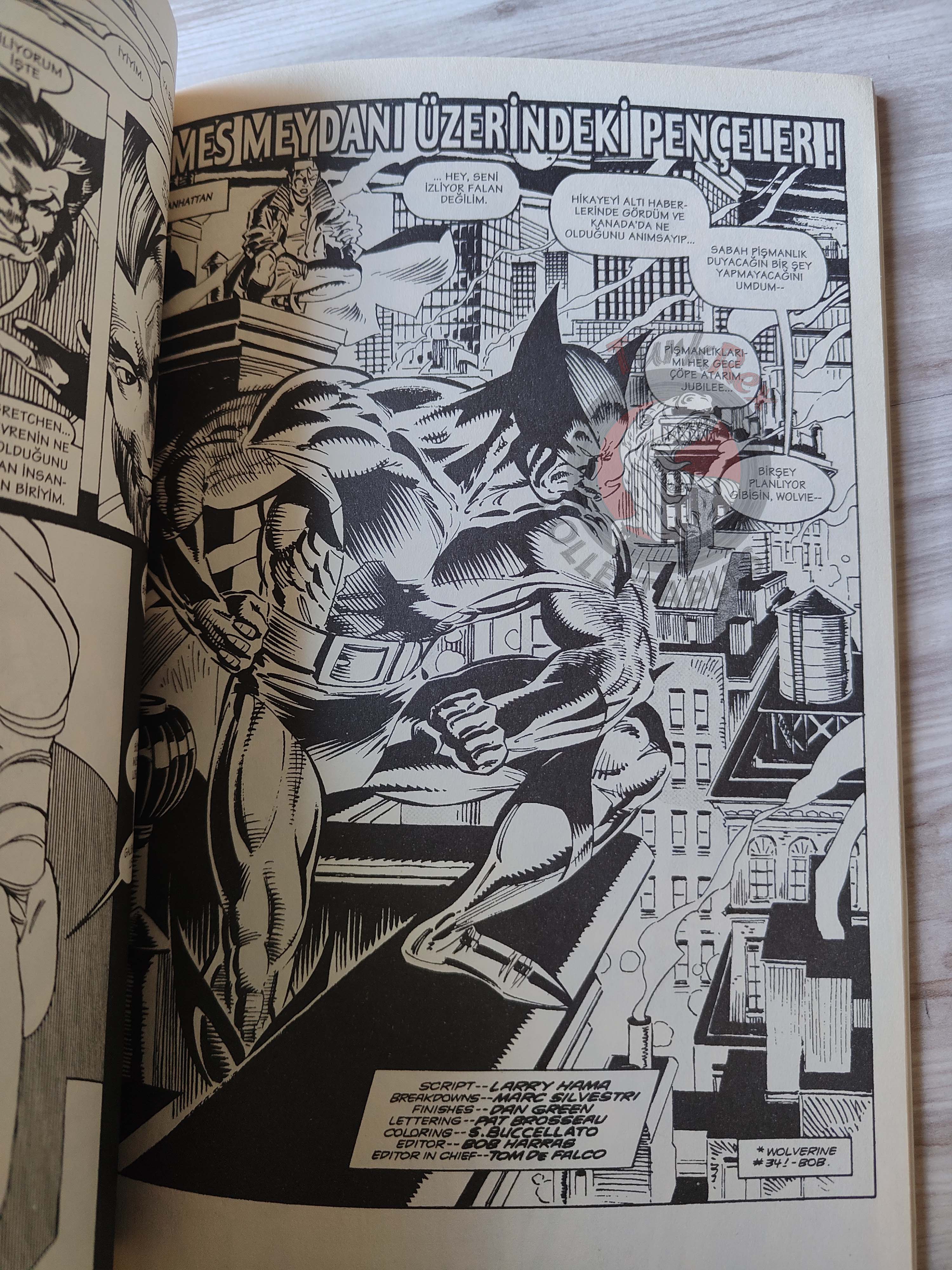 Wolverine #6 2003 Turkish Comic Turkey #44 #45 #46 #47 X-Men