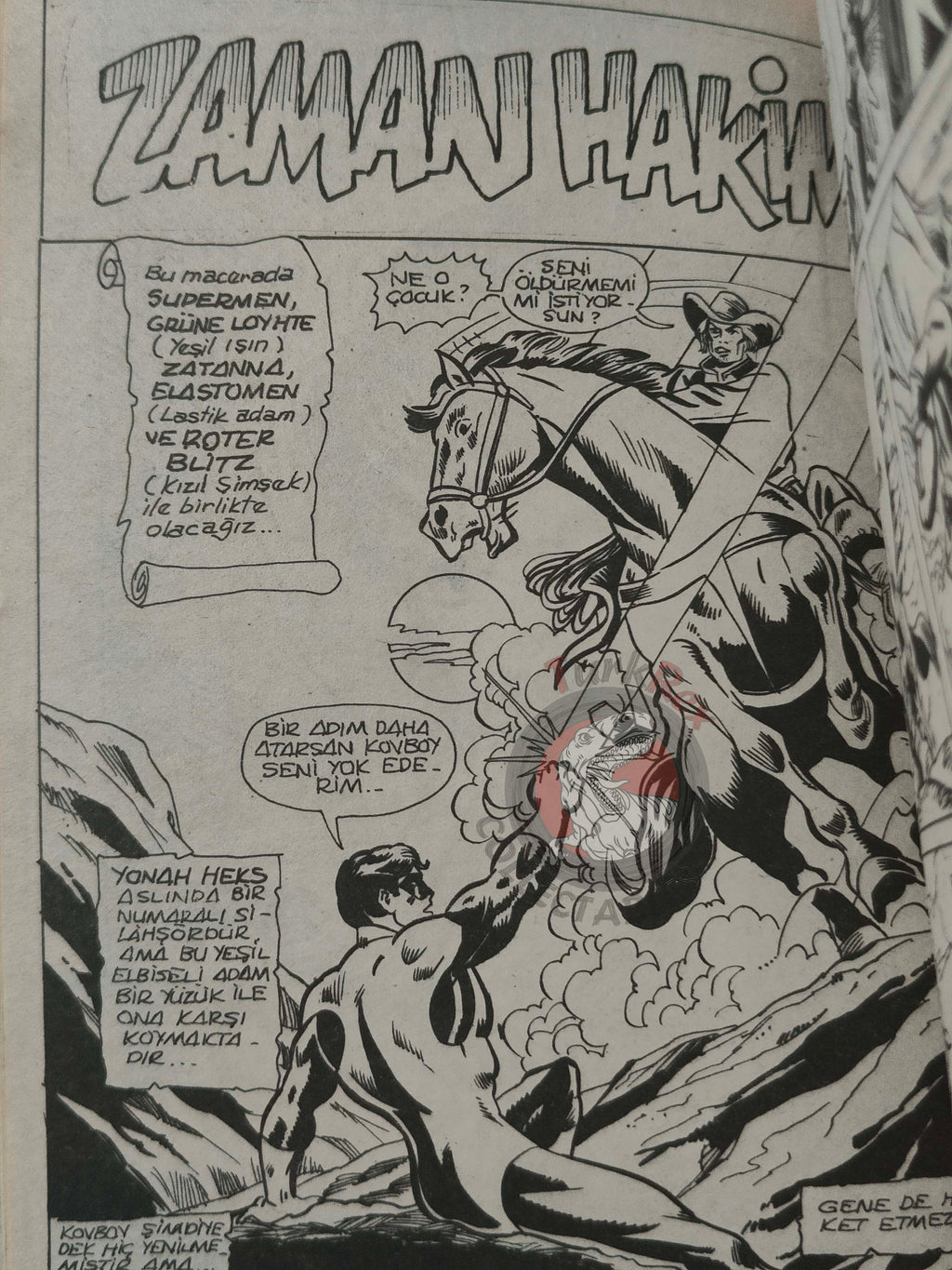 Superman Vol #39 1992 Turkish Comic Turkey Action Comics #676 Justice League of America