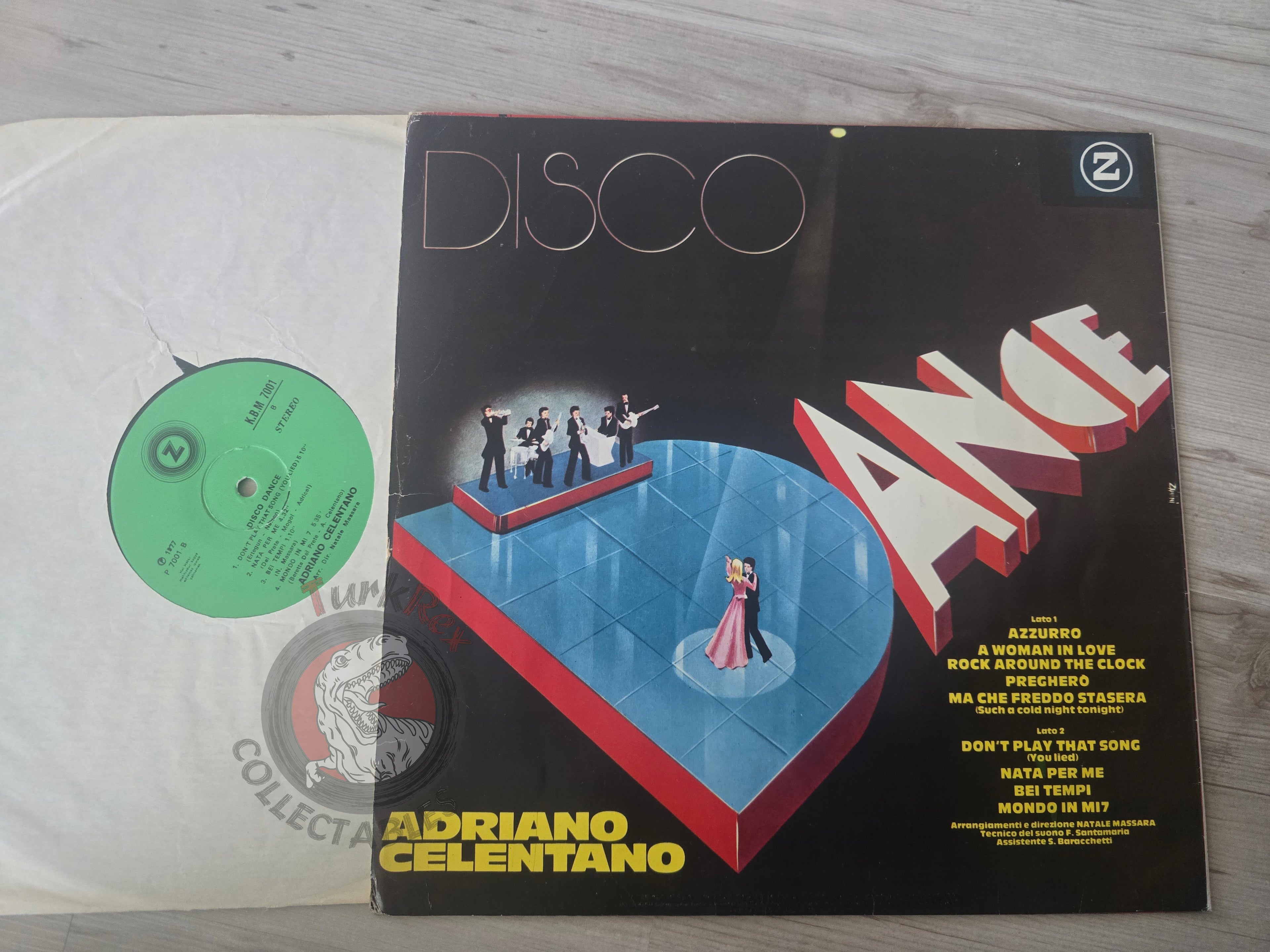 Adriano Celentano – Disco Dance Turkish Pressing Vinyl Turkey Edition 1