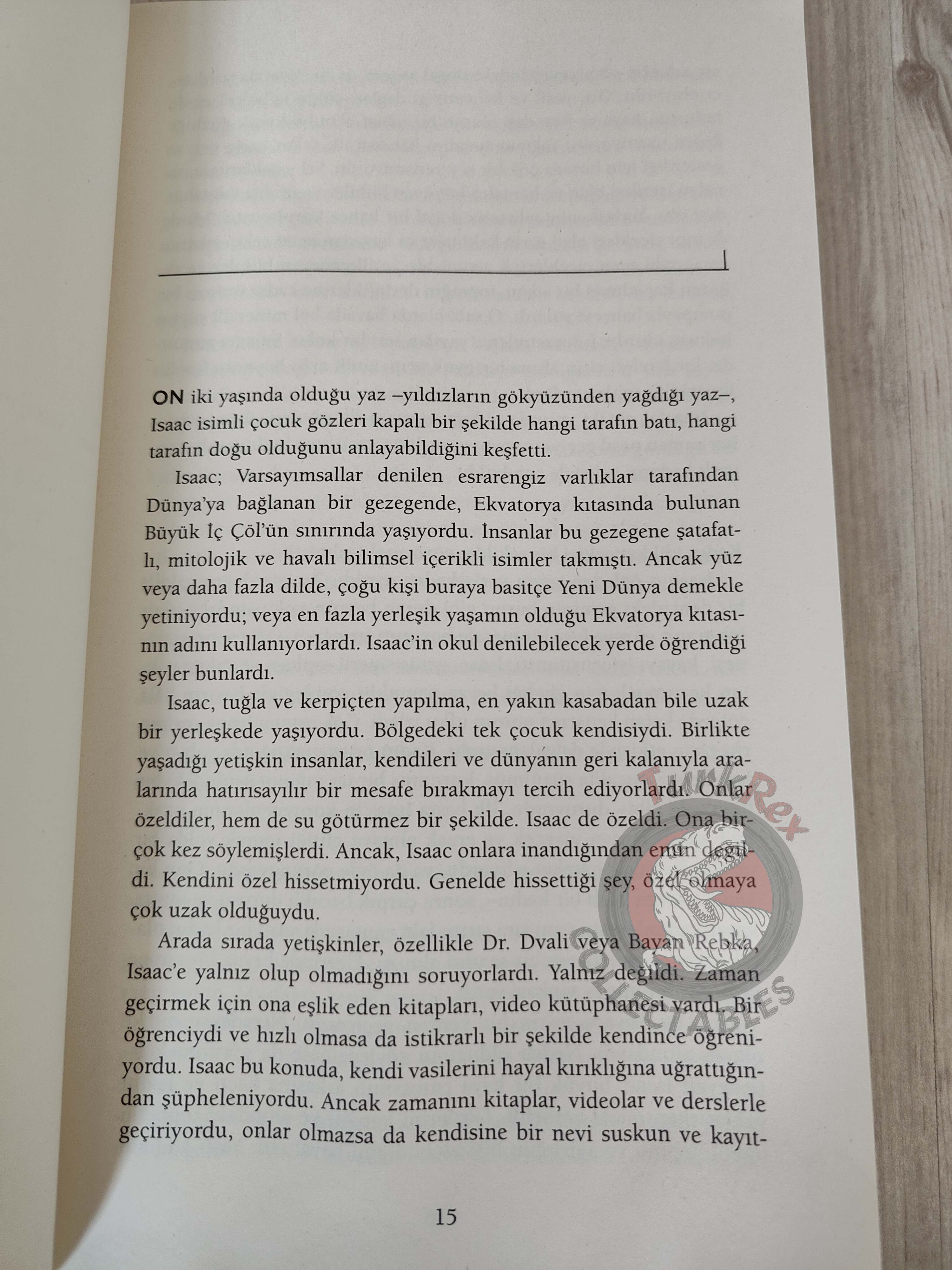 Robert Charles Wilson – Axis 2018 1st Turkish Book Turkey Spin Trilogy