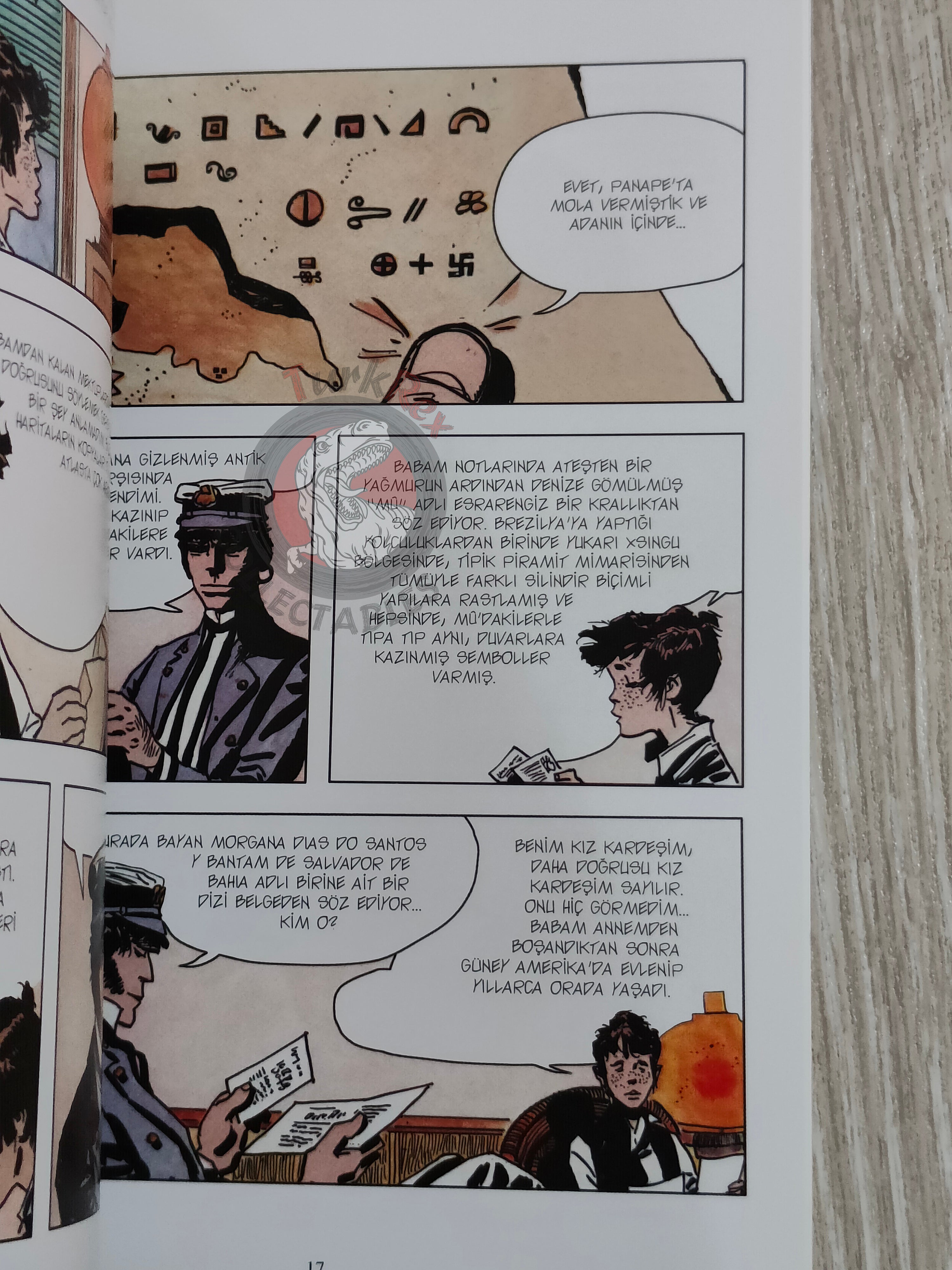 Corto Maltese – Le Secret de Tristan Bantam Turkish Comic Turkey