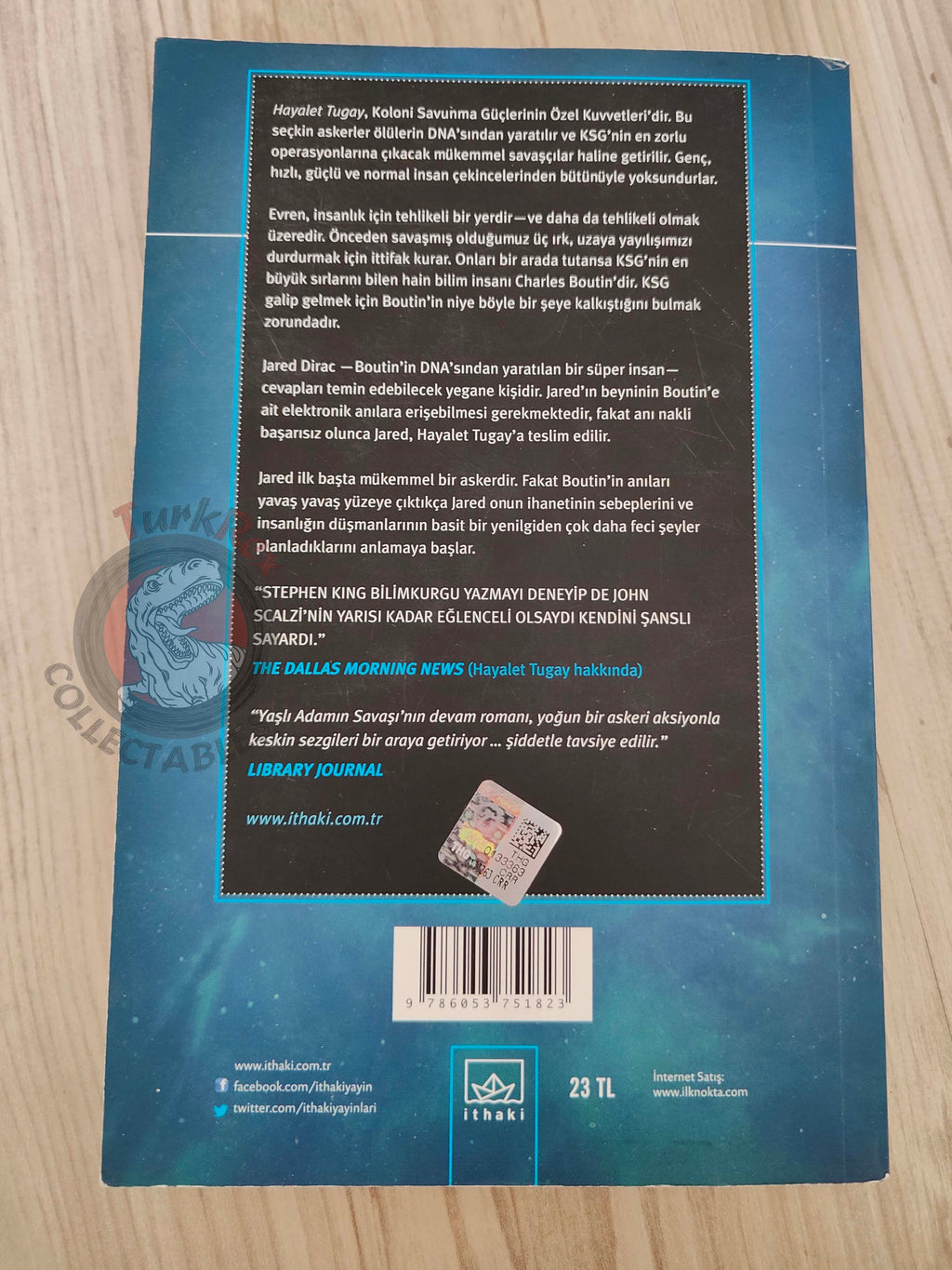John Scalzi – The Ghost Brigades Turkish Book Turkey Old Man’s War Series