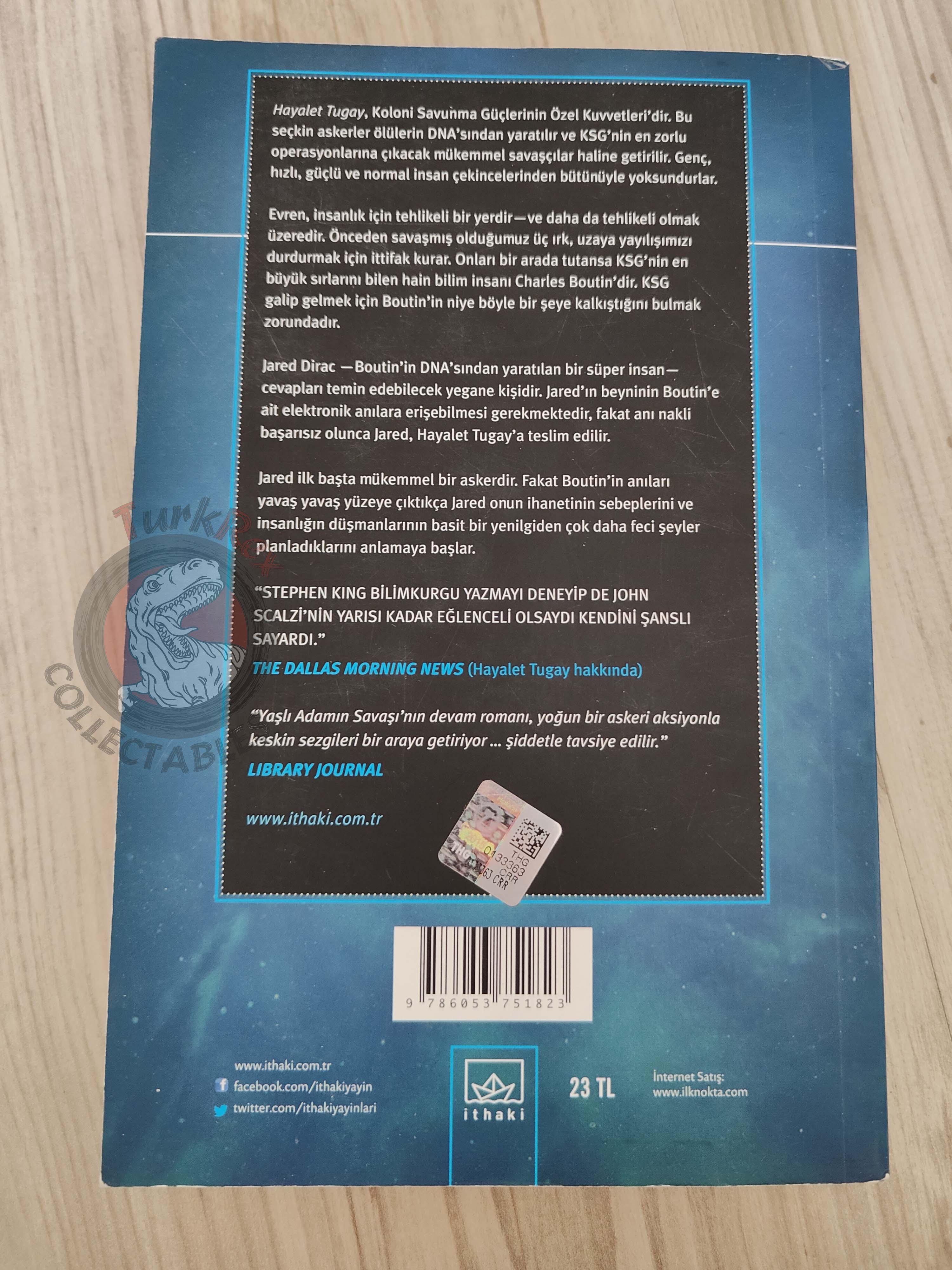 John Scalzi – The Ghost Brigades Turkish Book Turkey Old Man’s War Series