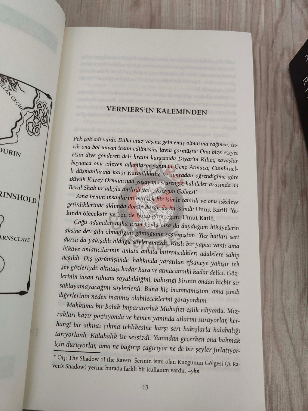 Anthony Ryan – Raven’s Shadow Series 2014 1st Turkish Book Turkey