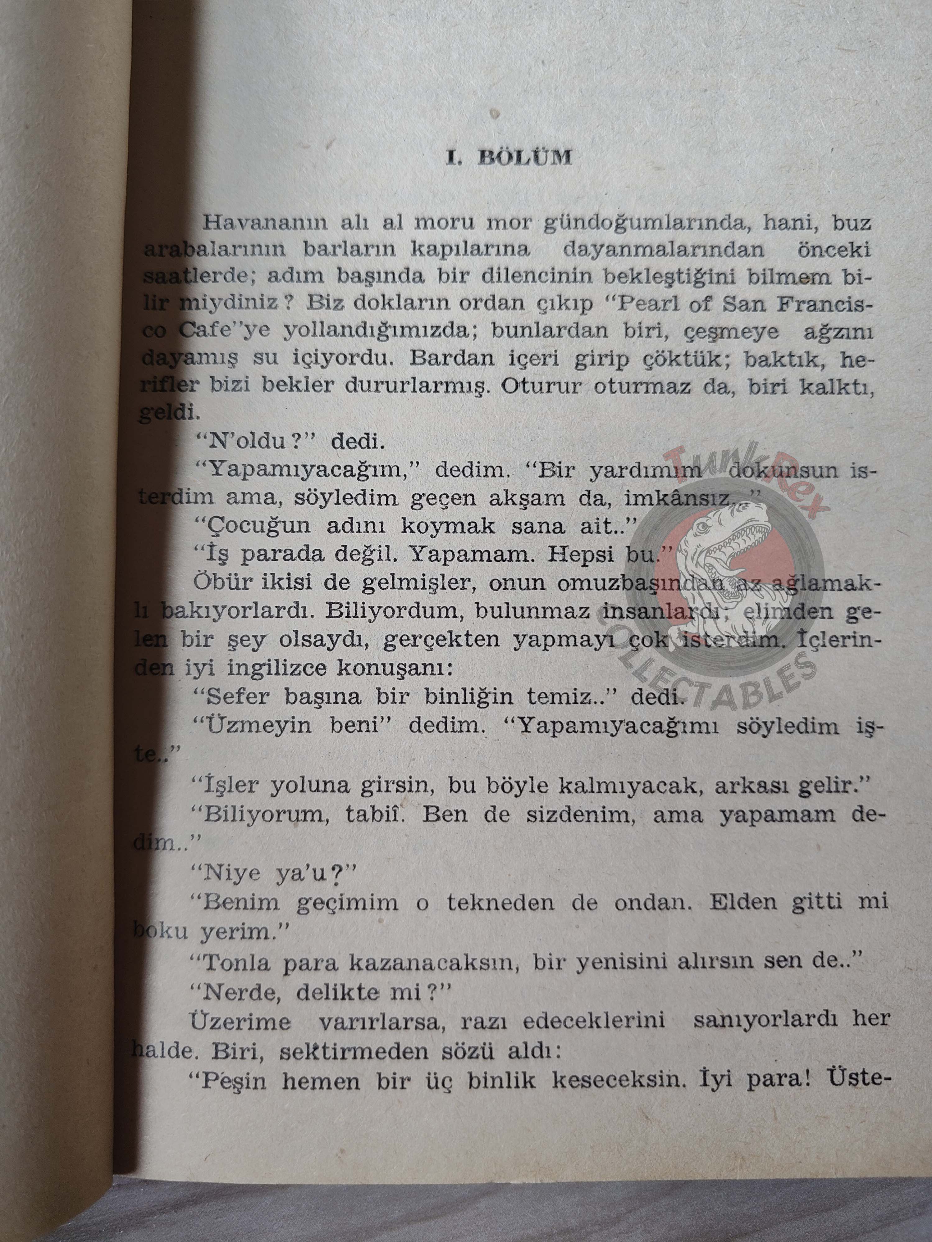 Ernest Hemingway – To Have and Have Not 1960 1st Turkish Book Turkey
