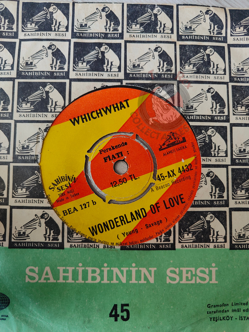 Whichwhat – Gimme Gimme Good Lovin' 7" Turkish Pressing Vinyl Turkey Edition