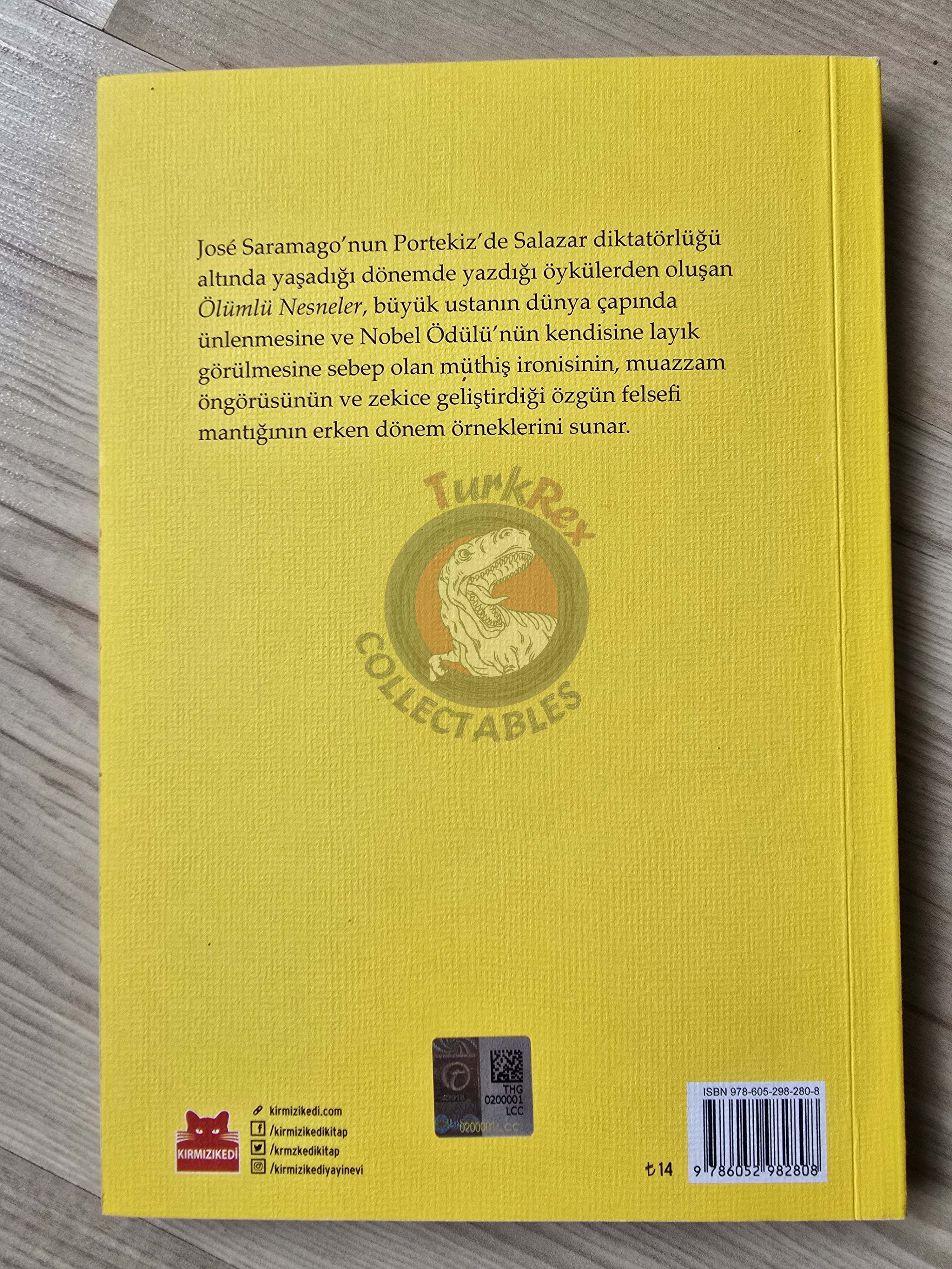 José Saramago – The Lives Of Things 2018 Turkish Book Turkey