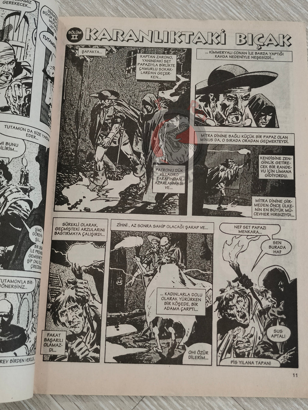 Conan #24 The Savage Sword of Conan #40 #41 Turkish Comic Turkey