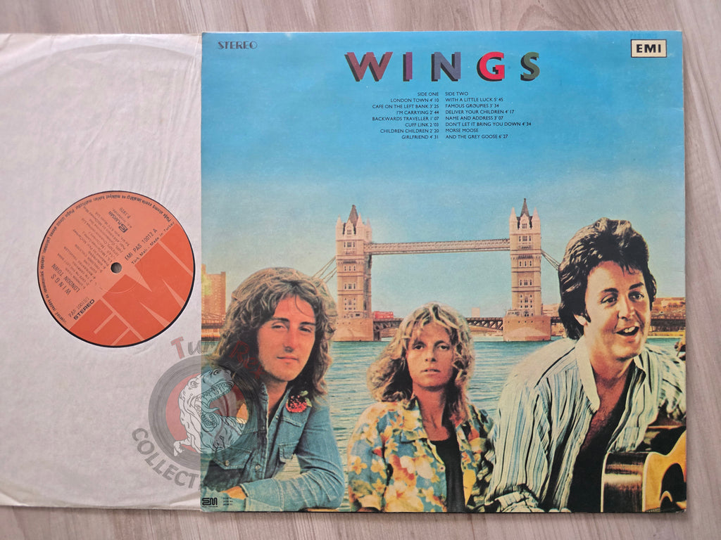 Wings – London Town Turkish Pressing Vinyl Turkey Edition