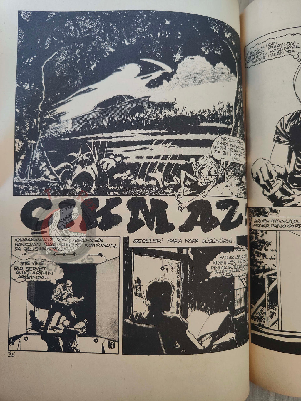 Korku July 1977 Turkish Comic Turkey Eerie #63 Warren Creepy Vampirella