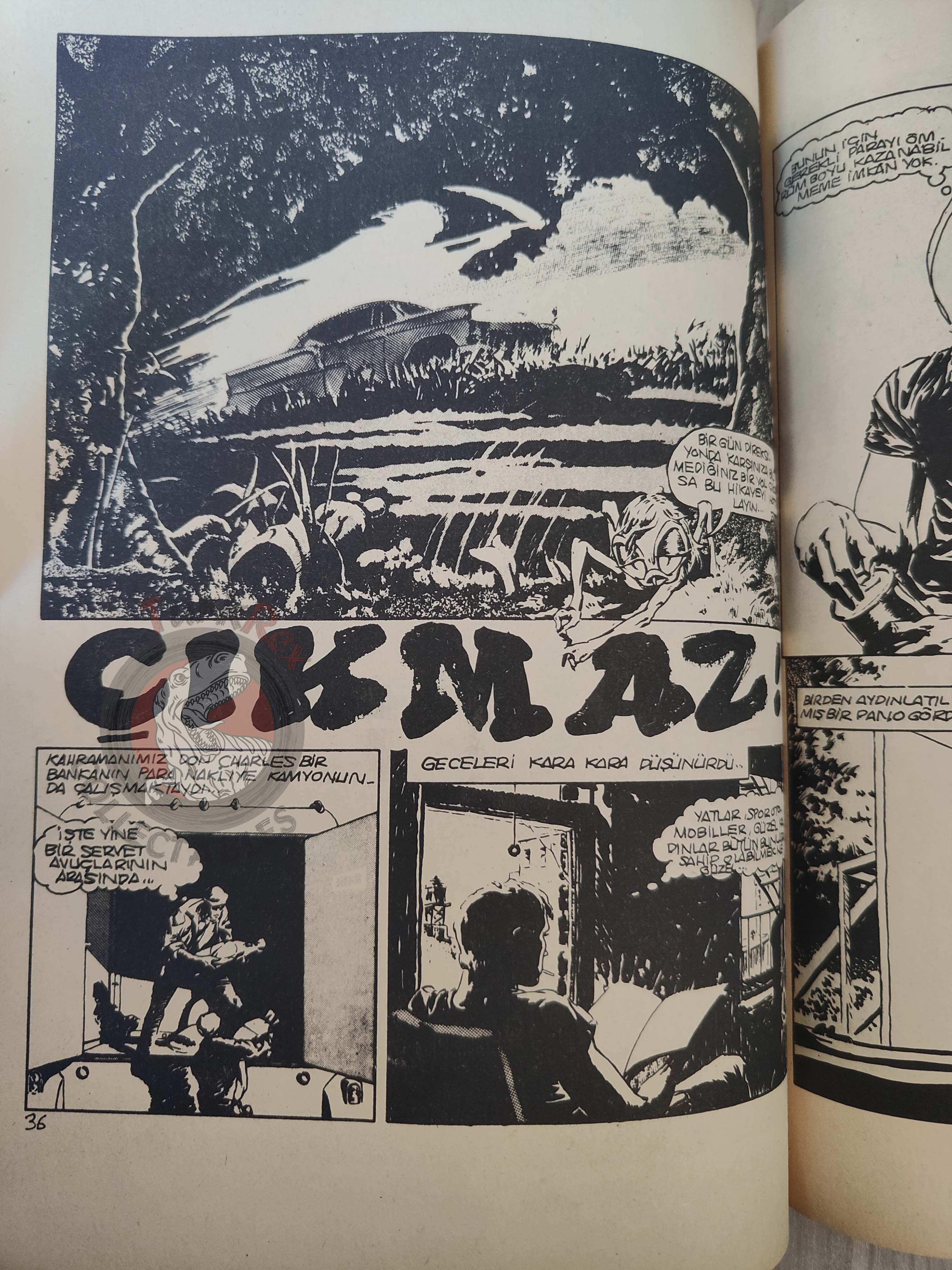 Korku July 1977 Turkish Comic Turkey Eerie #63 Warren Creepy Vampirella