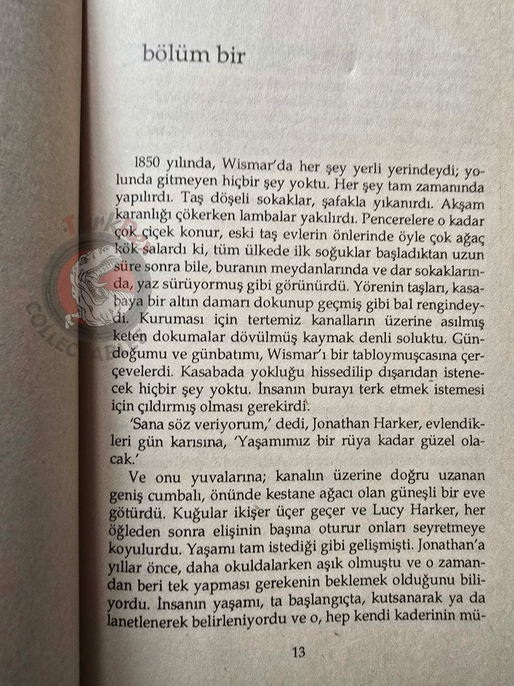 Paul Monette – Nosferatu: The Vampyre 1993 Turkish Book Turkey