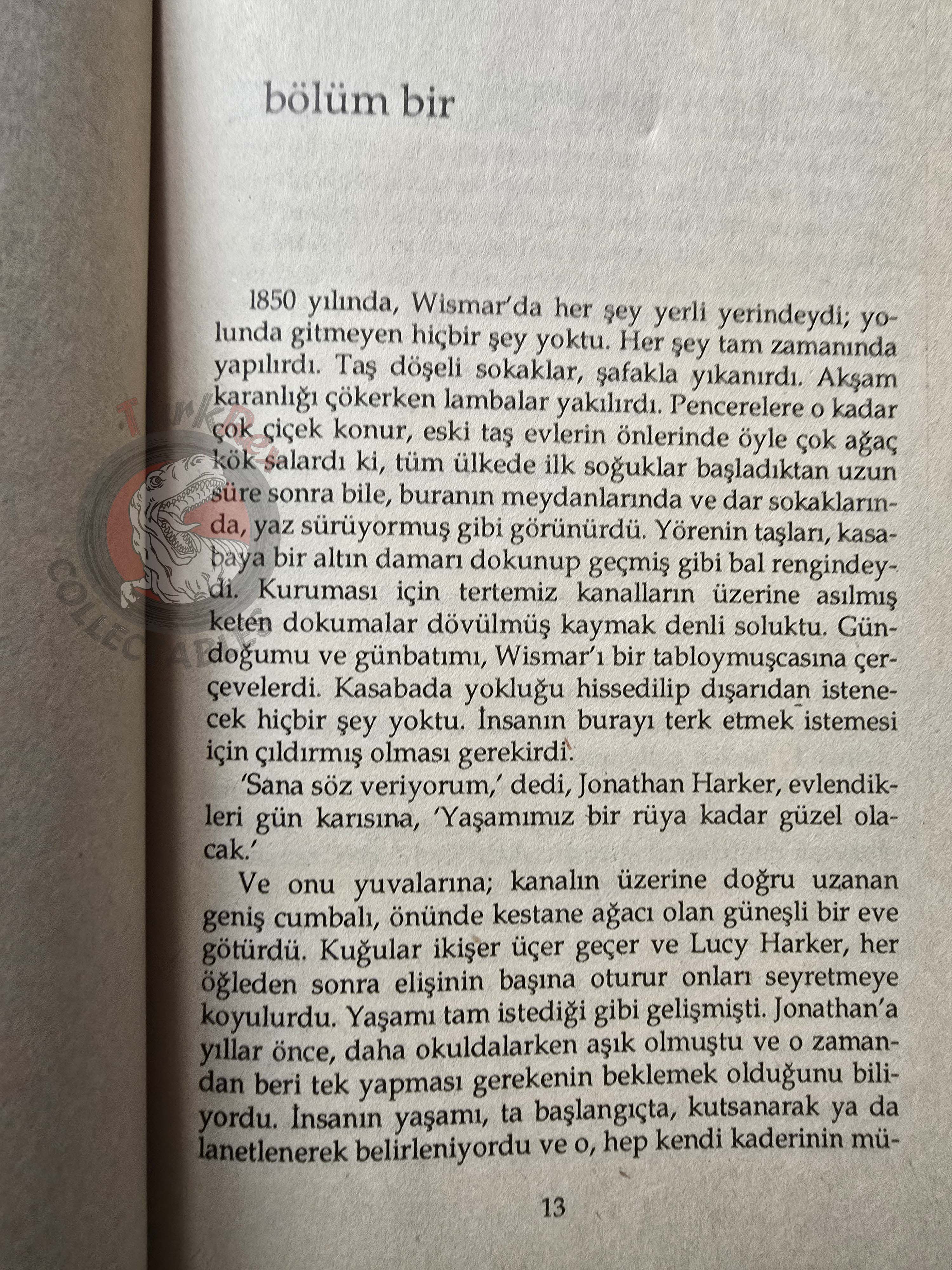 Paul Monette – Nosferatu: The Vampyre 1993 Turkish Book Turkey