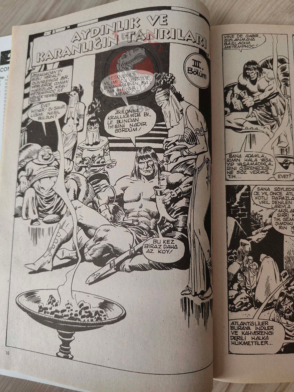 Imparator Conan #14 Kull #1 Turkish Comic Turkey Frank Frazetta