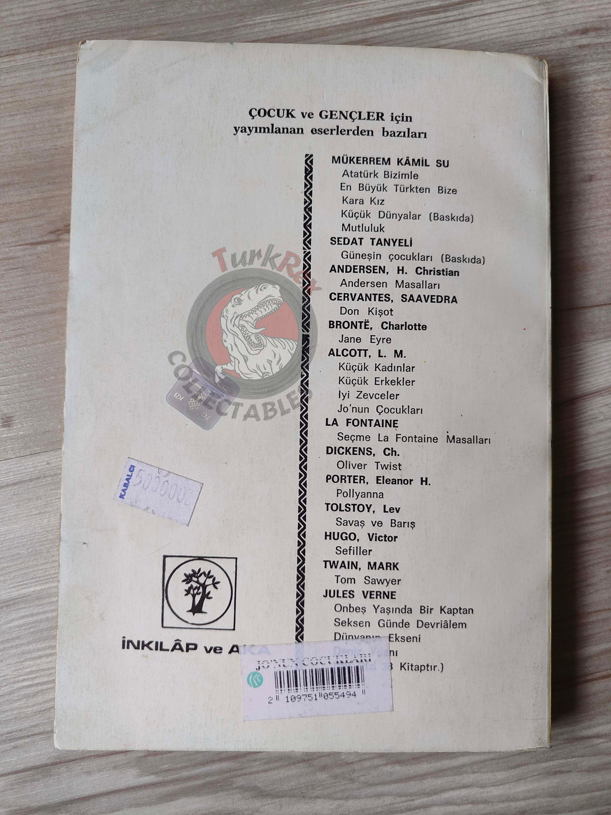 Louise M. Alcott – Jo's Boys 1981 Turkish Book Turkey