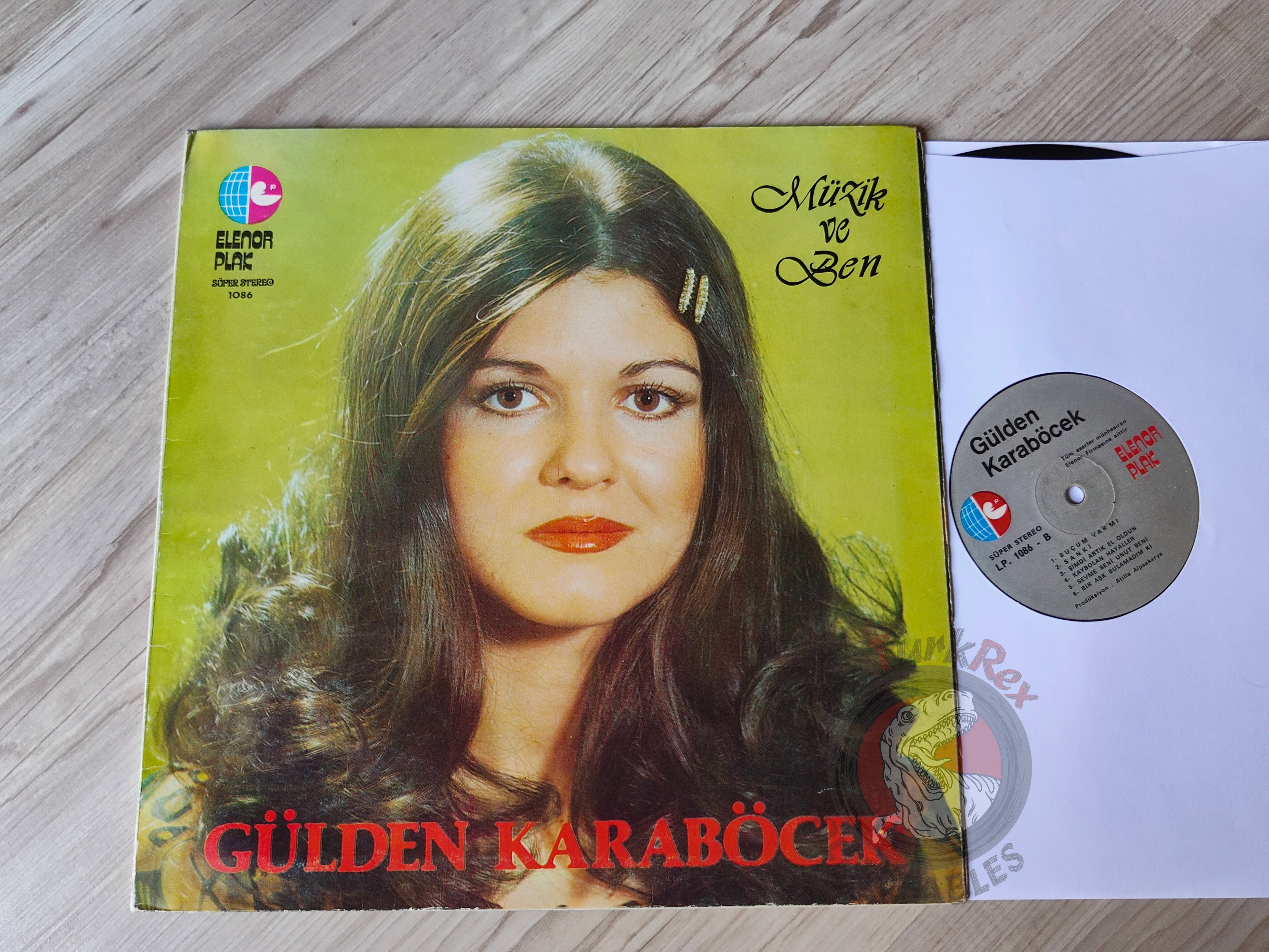 Gülden Karaböcek – Müzik Ve Ben Turkish Pressing Vinyl Turkey Edition