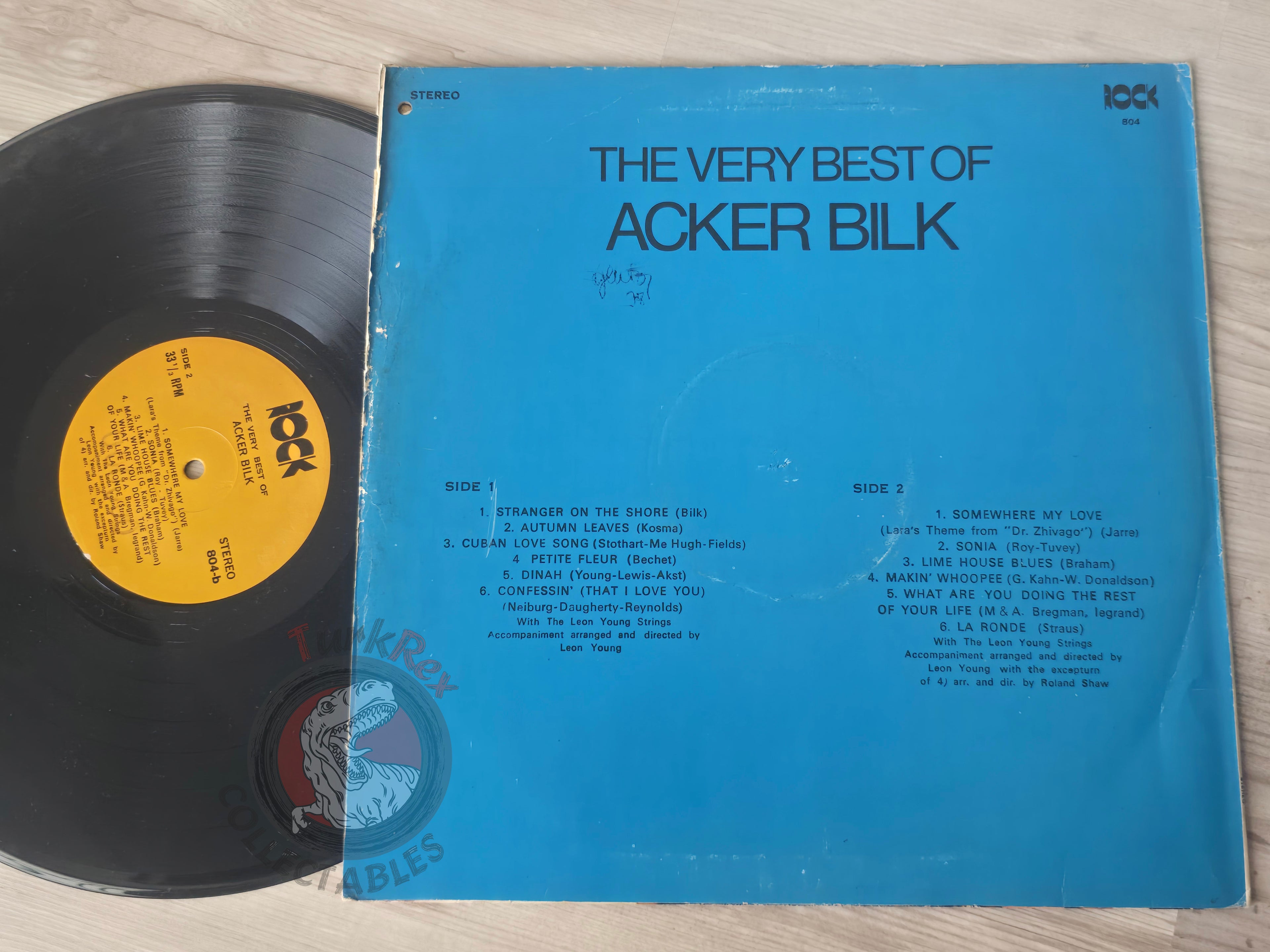 Acker Bilk – The Very Best Of Acker Bilk  Tourists Turkish Pressing Vinyl Turkey Edition