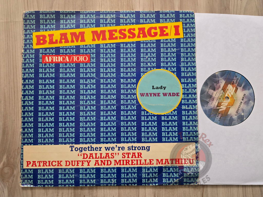 Various – Blam Message / I Turkish Pressing Vinyl Turkey Edition Dallas Patrick Duffy