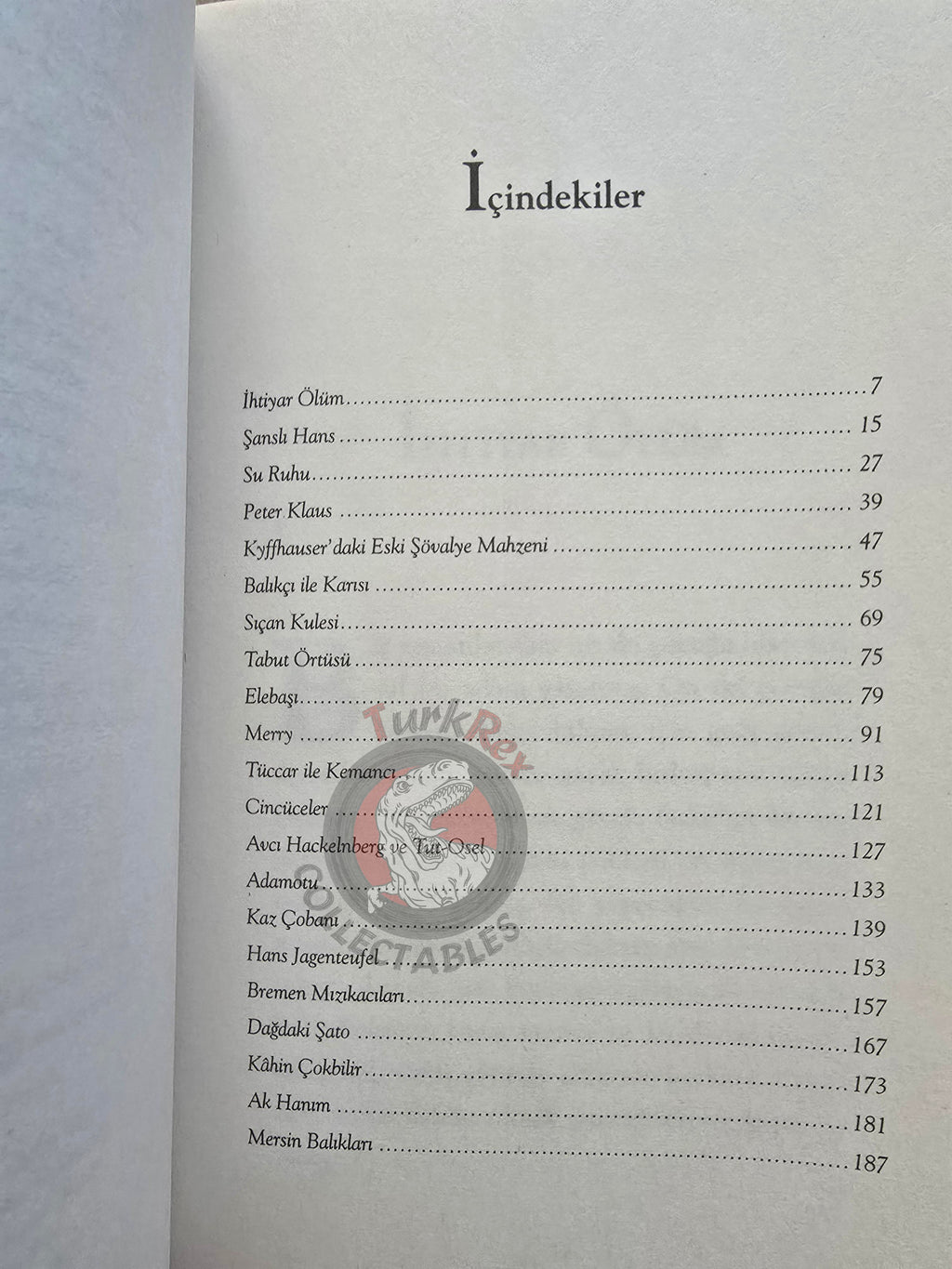 German Folk Tales 2021 Turkish Book Turkey Hans Jagenteufel