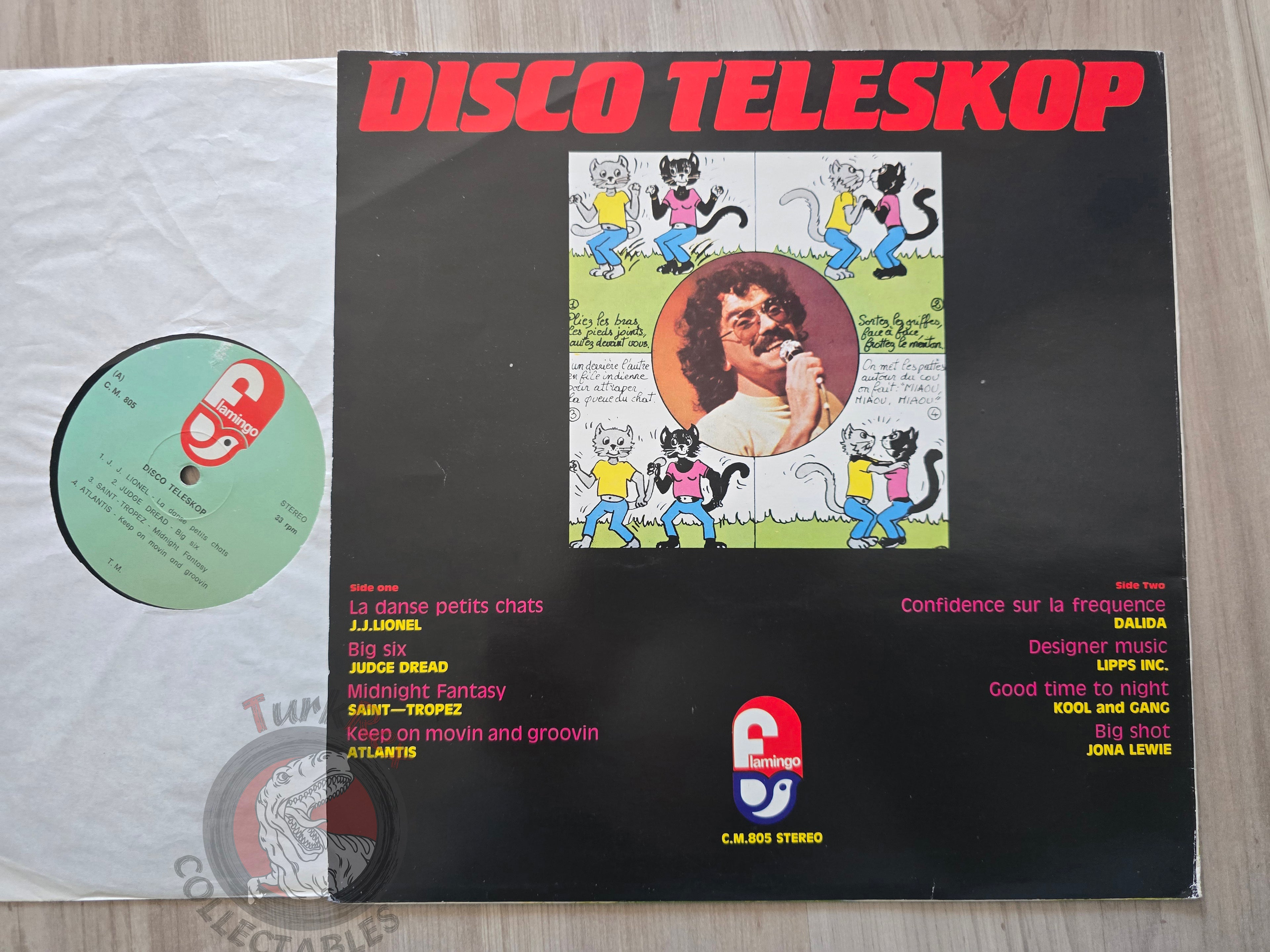 Various – Disco Teleskop Turkish Pressing Vinyl Turkey Edition Dalida