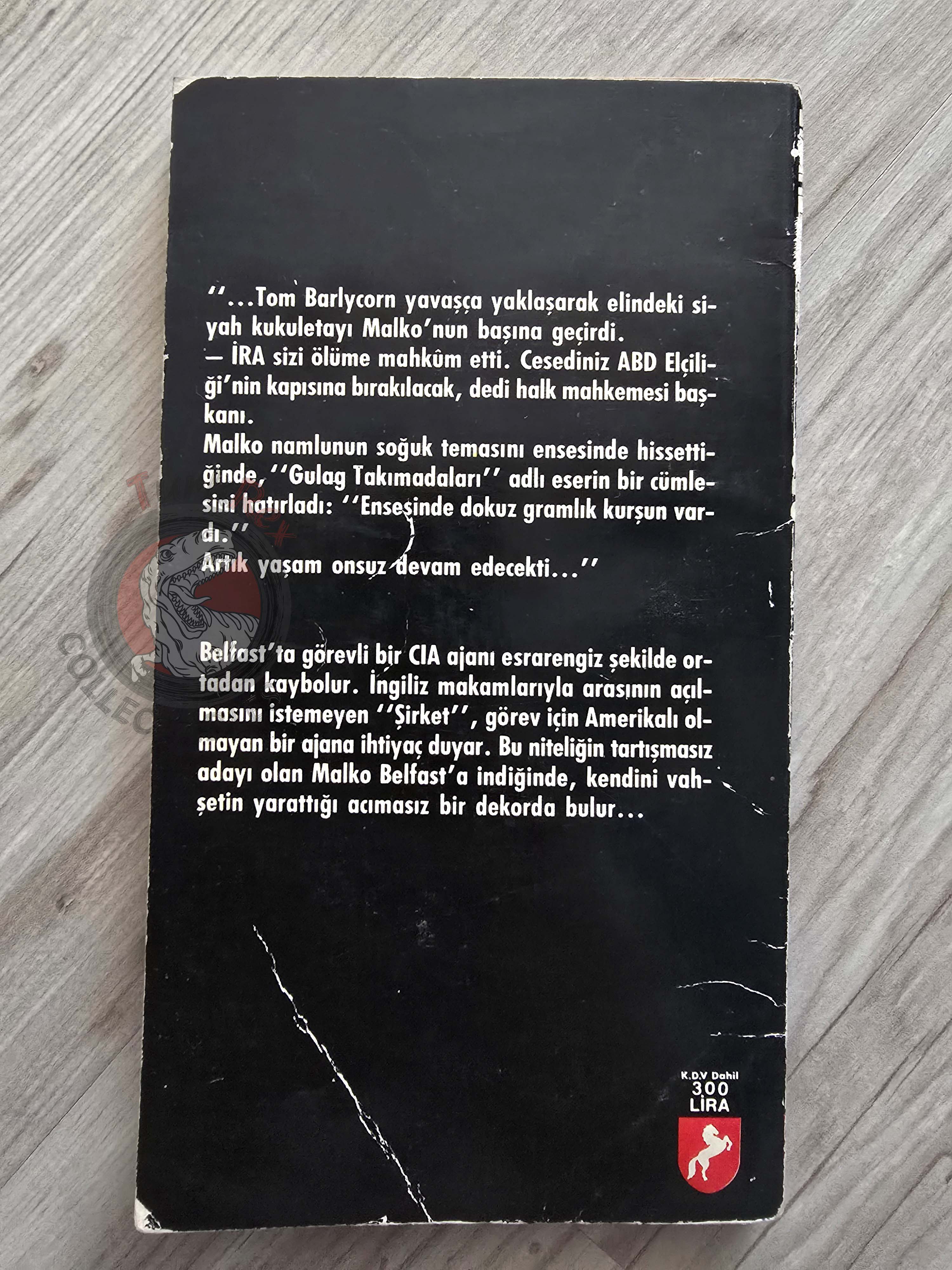 Gerard de Villiers – SAS Furie à Belfast 1985 Turkish Book Turkey