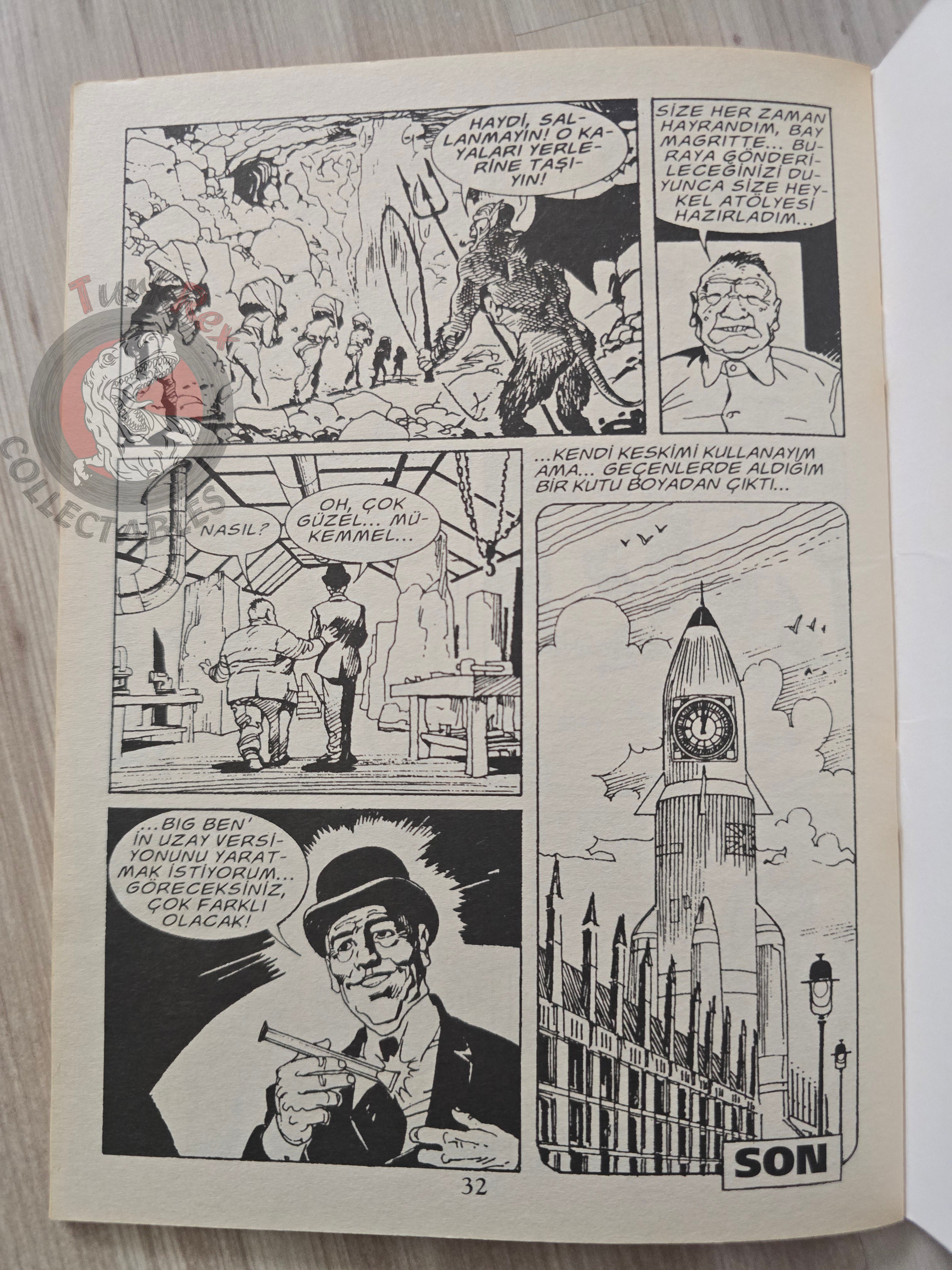 Dylan Dog presenta Groucho – L’uomo Con La Bombetta 2001 Turkish Comic Turkey