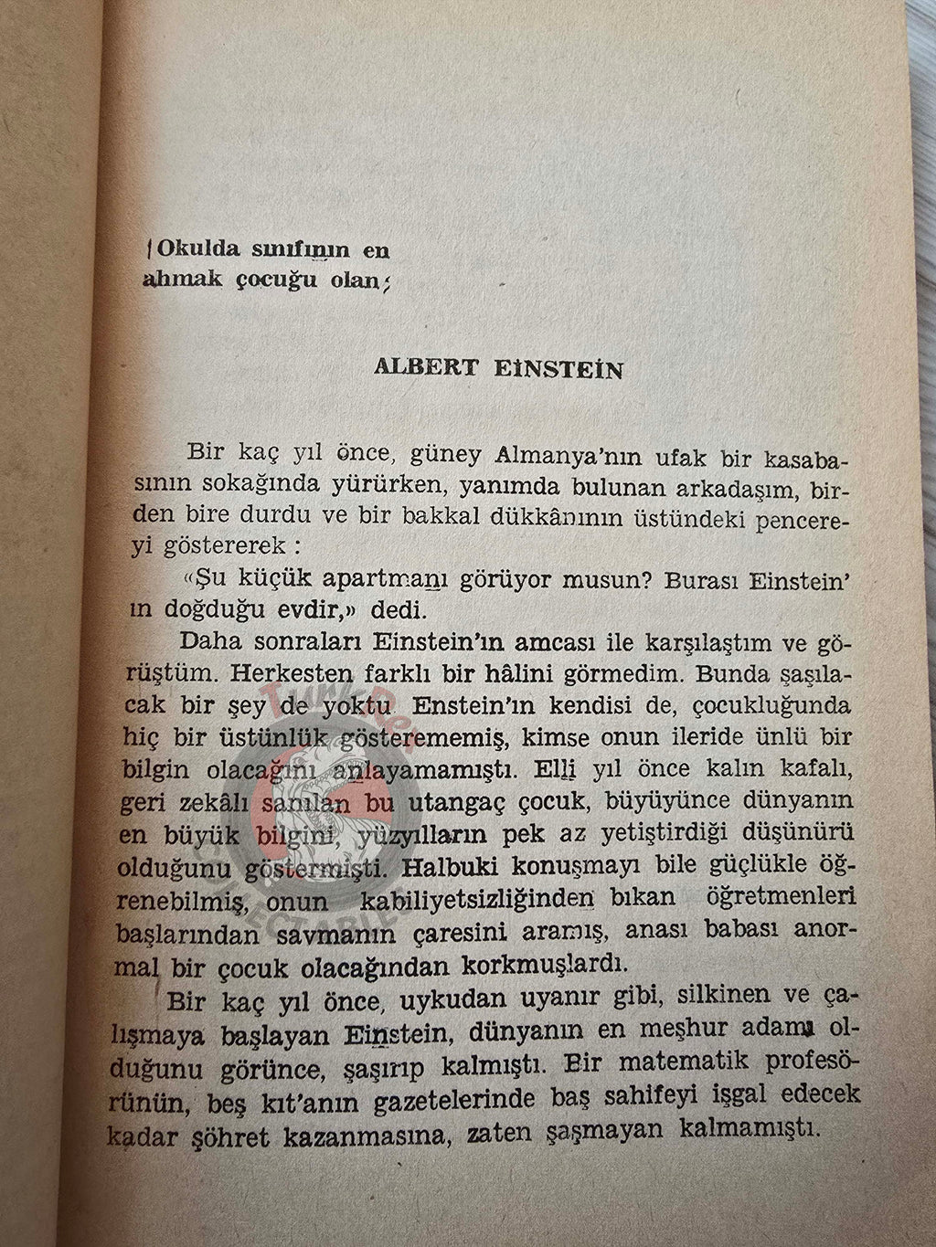 Dale Carnegie – Little Known Facts About Well Known People 1969 1st Turkish Book Turkey
