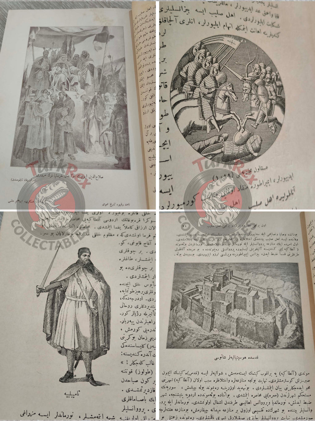 Ottoman 1912 Comprehensive World History Vol 6 The Crusades with Maps Ahmed Refik