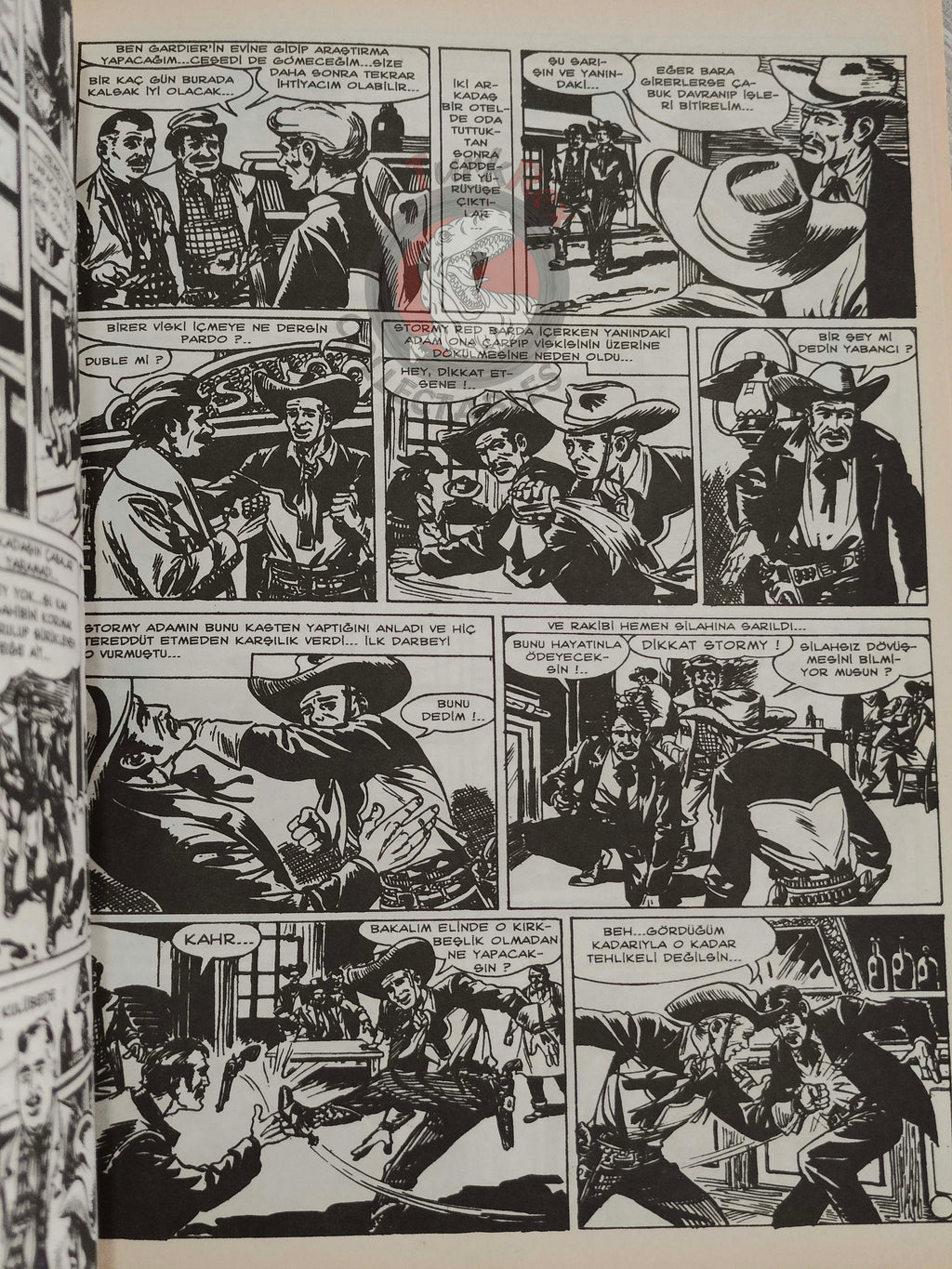 Stormy Red #1 Turkish Comic Turkey EsseGesse