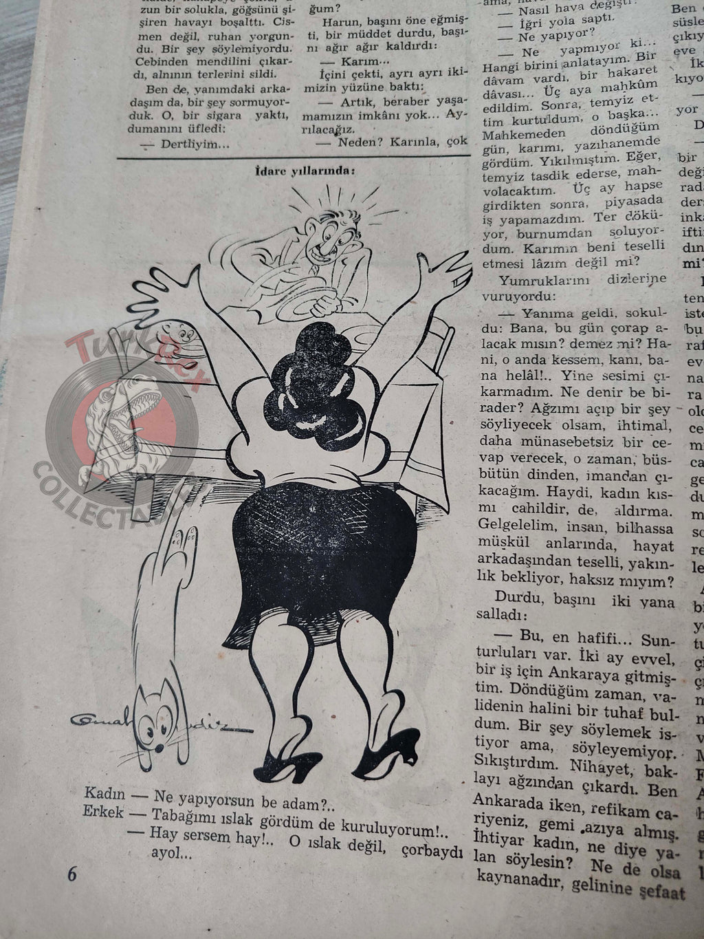 Amcabey 1944 Humor Magazine Turkish Turkey Germany Front Italy Balkans WW2 era